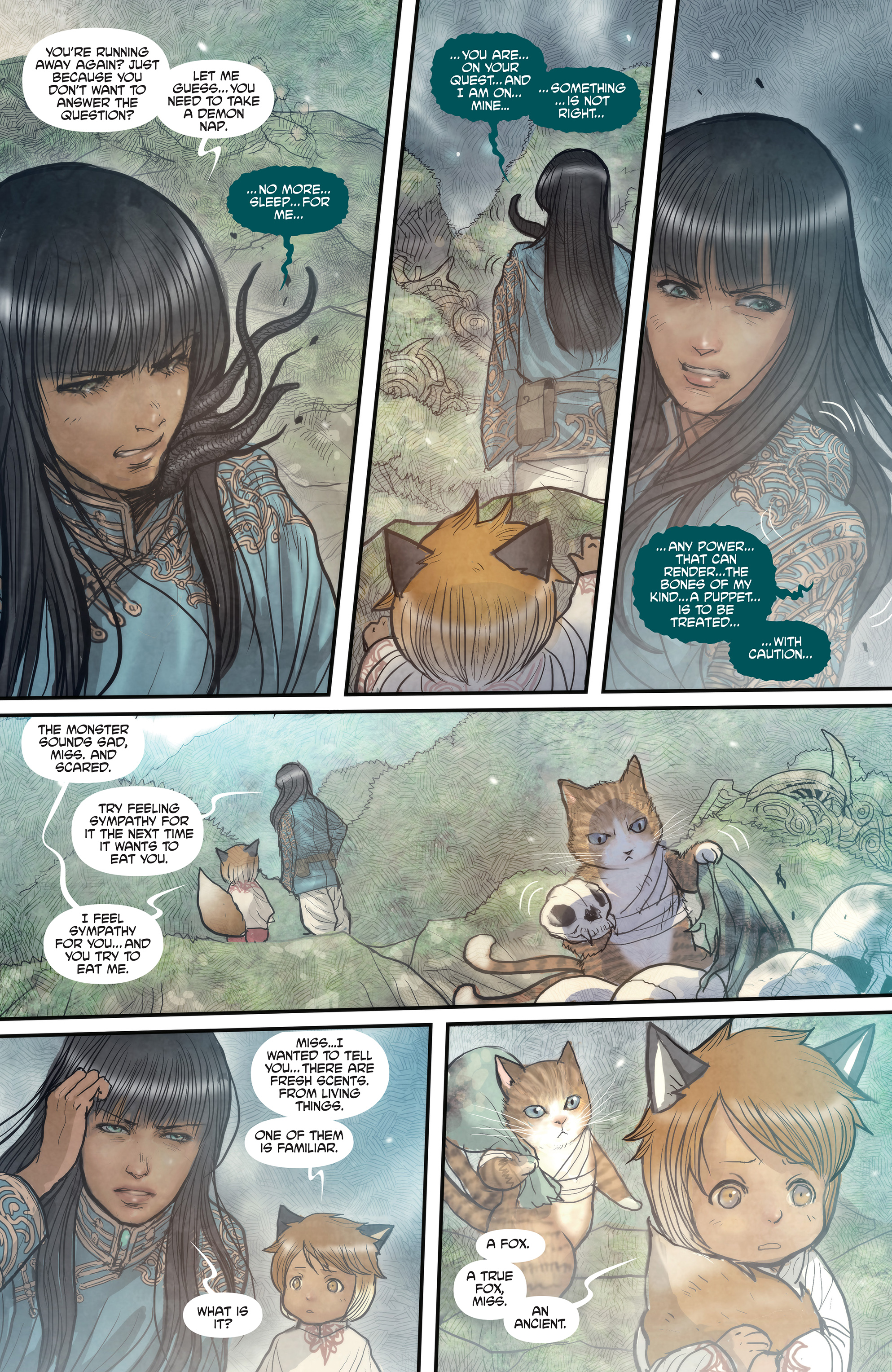 Read online Monstress comic -  Issue #10 - 13