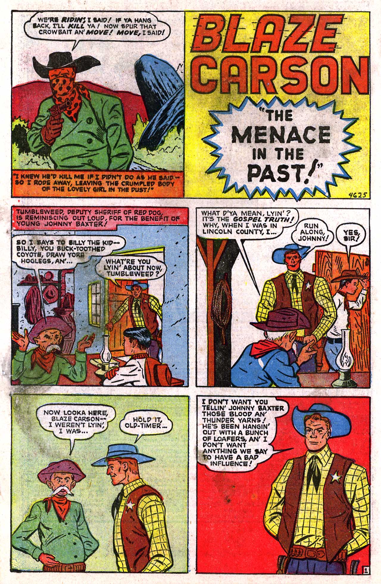 Read online Blaze Carson comic -  Issue #5 - 24