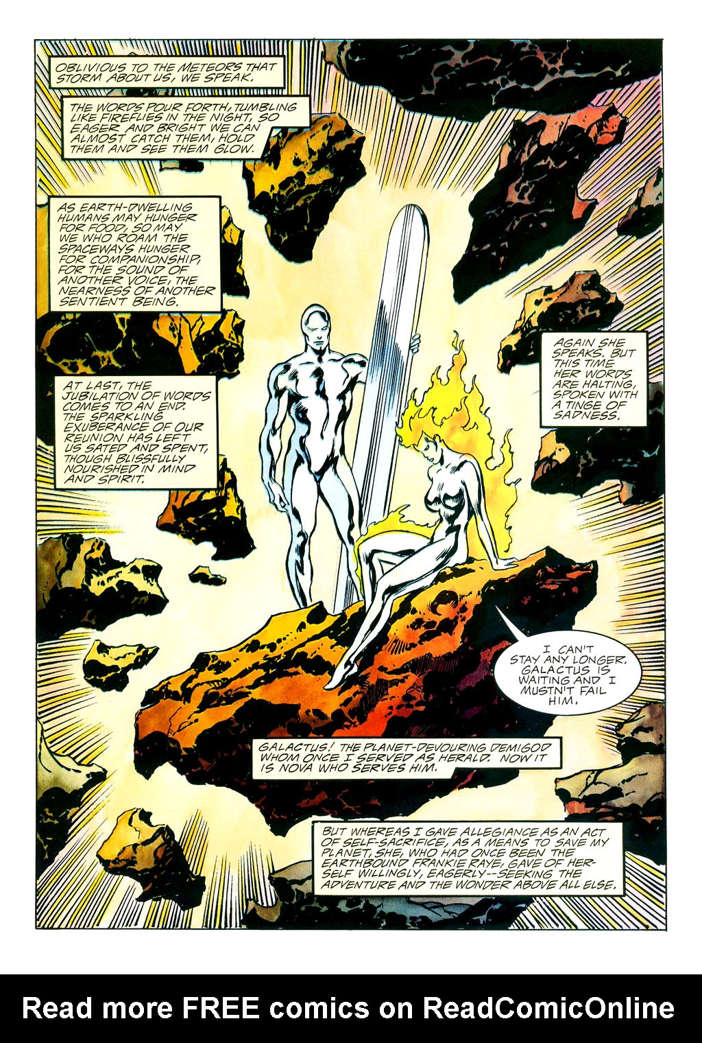 Read online Marvel Graphic Novel comic -  Issue #38 - Silver Surfer - Judgment Day - 14