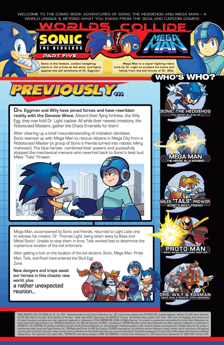 Read online Sonic Universe comic -  Issue #52 - 2
