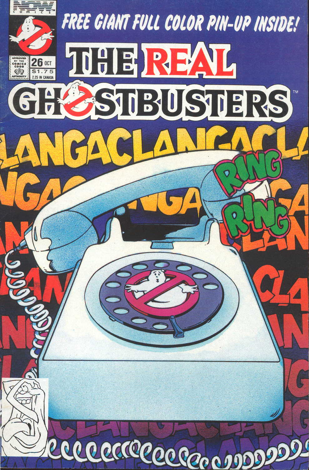 Read online Real Ghostbusters comic -  Issue #26 - 1
