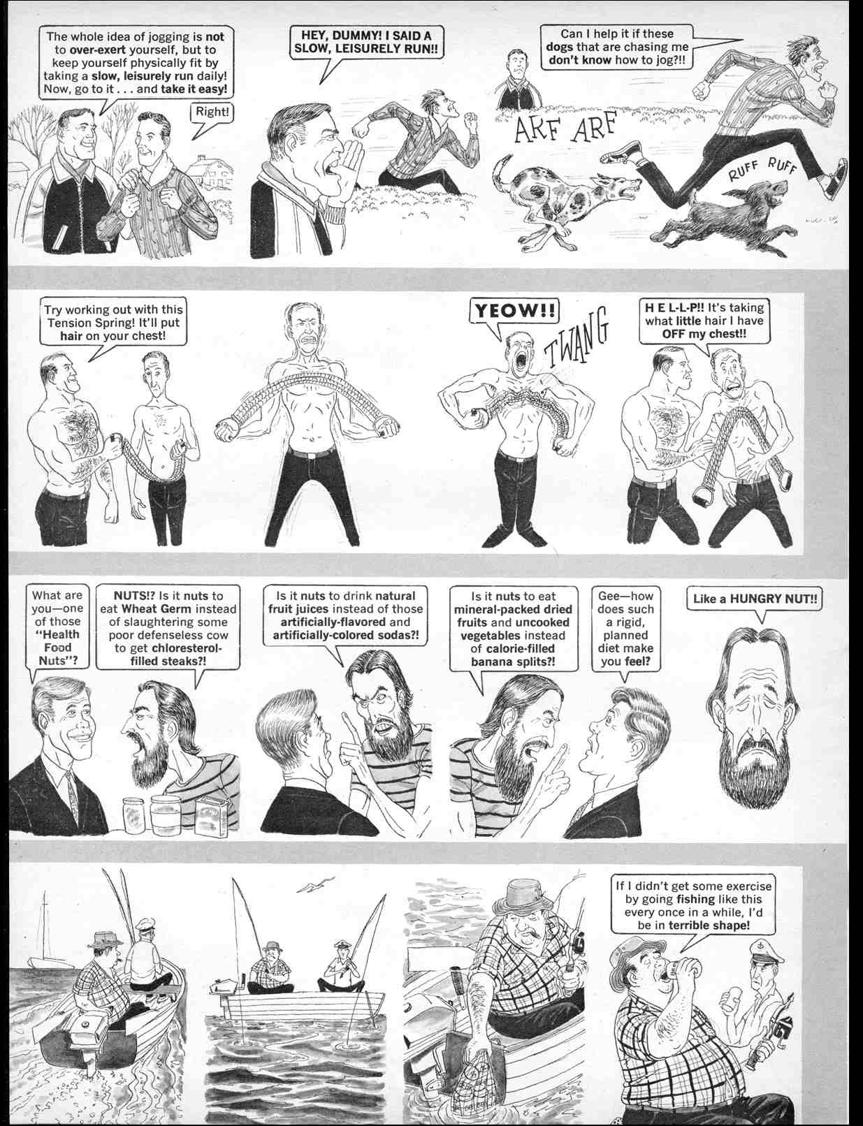 Read online MAD comic -  Issue #124 - 36