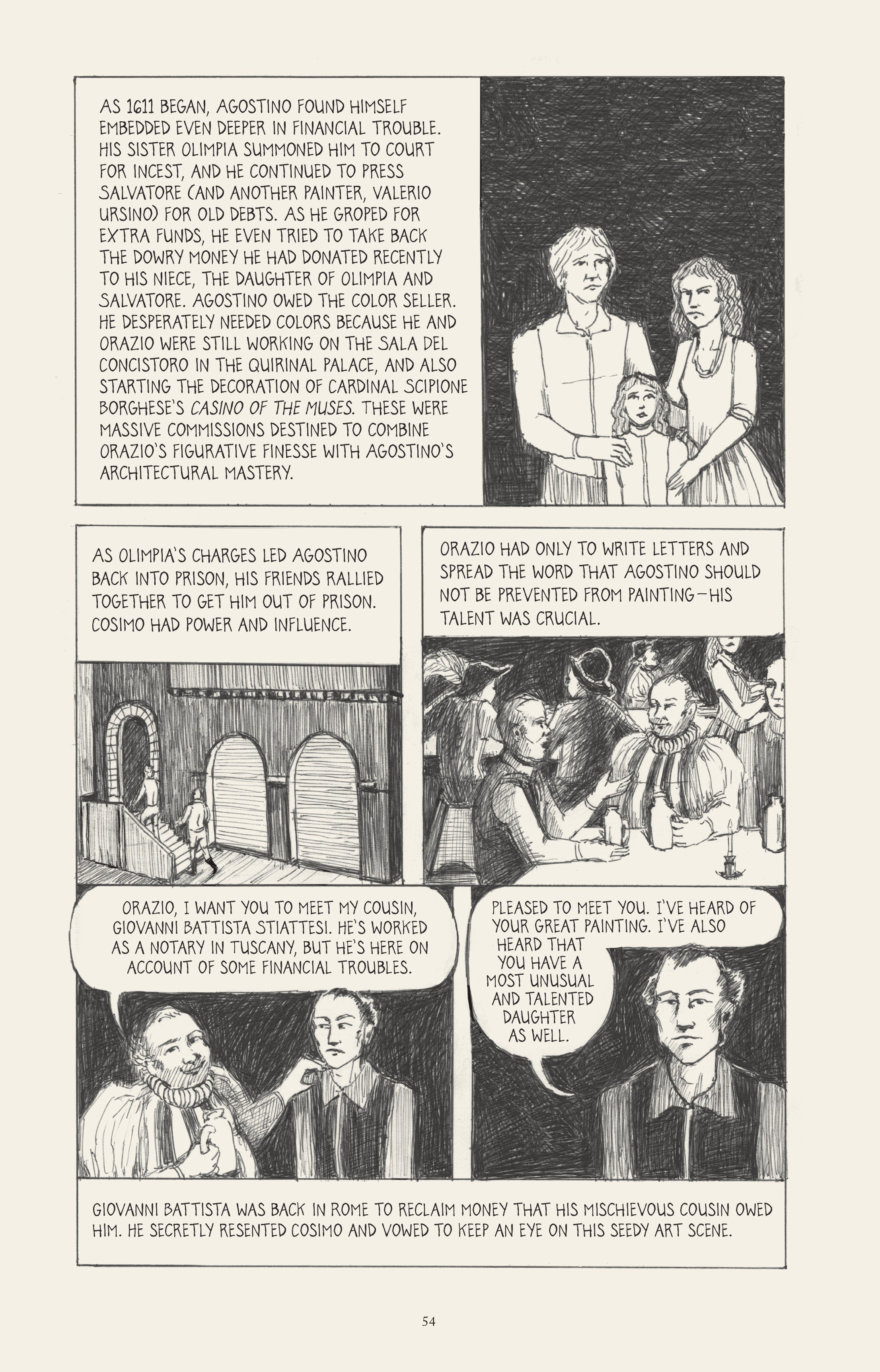 Read online I Know What I Am: The Life and Times of Artemisia Gentileschi comic -  Issue # TPB (Part 1) - 63