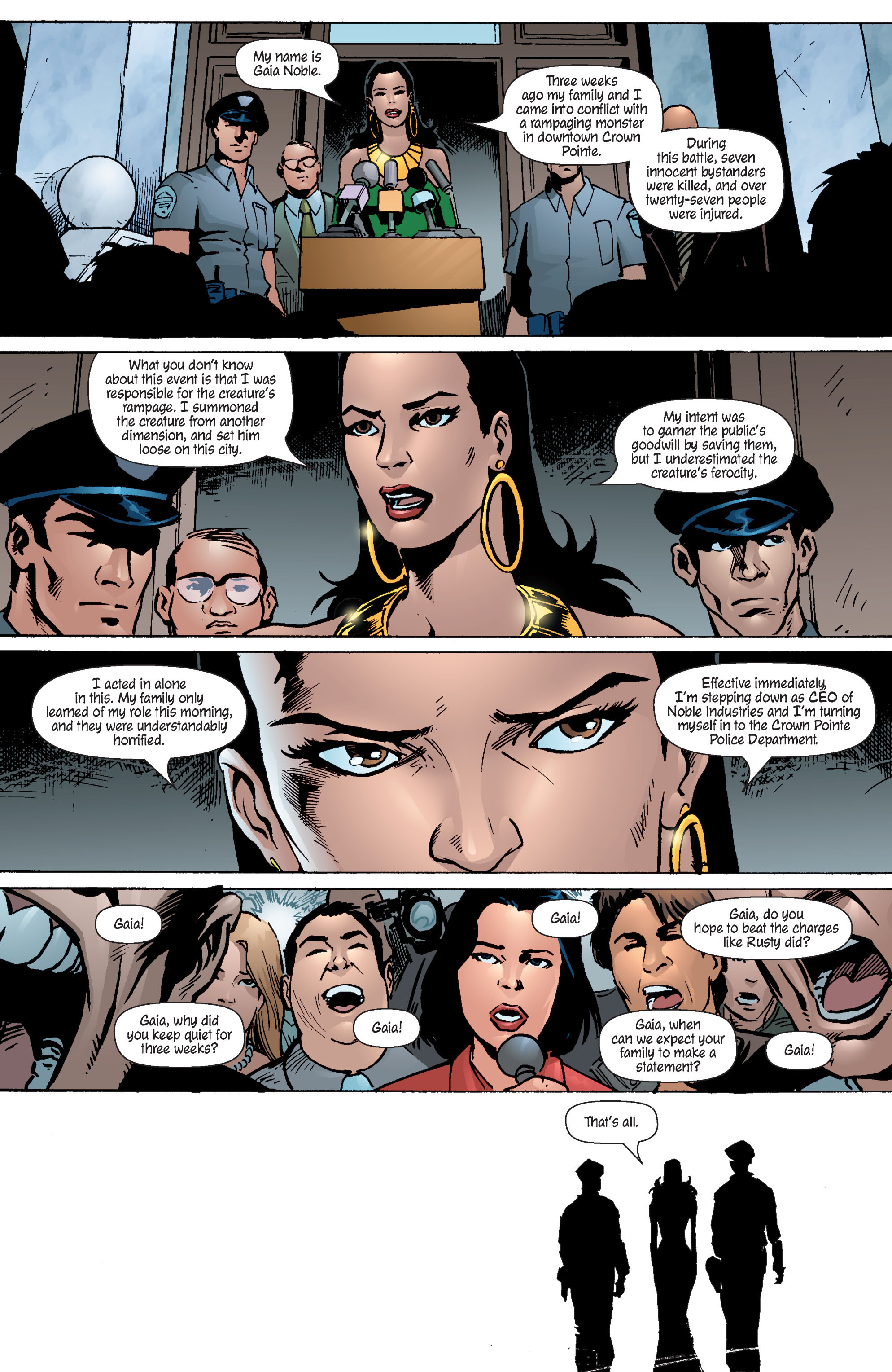 Read online Noble Causes (2004) comic -  Issue #31 - 17