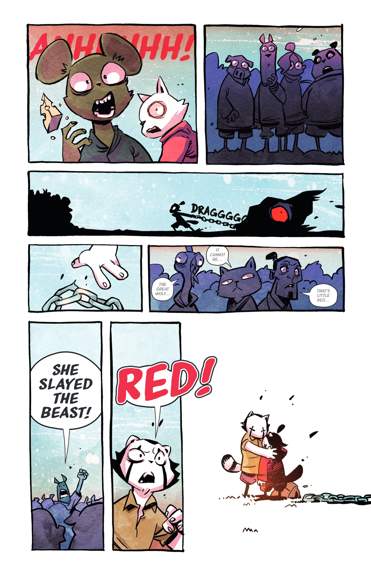 Read online Little Red Ronin comic -  Issue #3 - 30