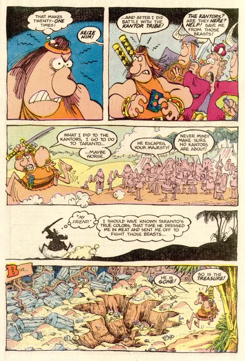 Read online Sergio Aragonés Groo the Wanderer comic -  Issue #8 - 18