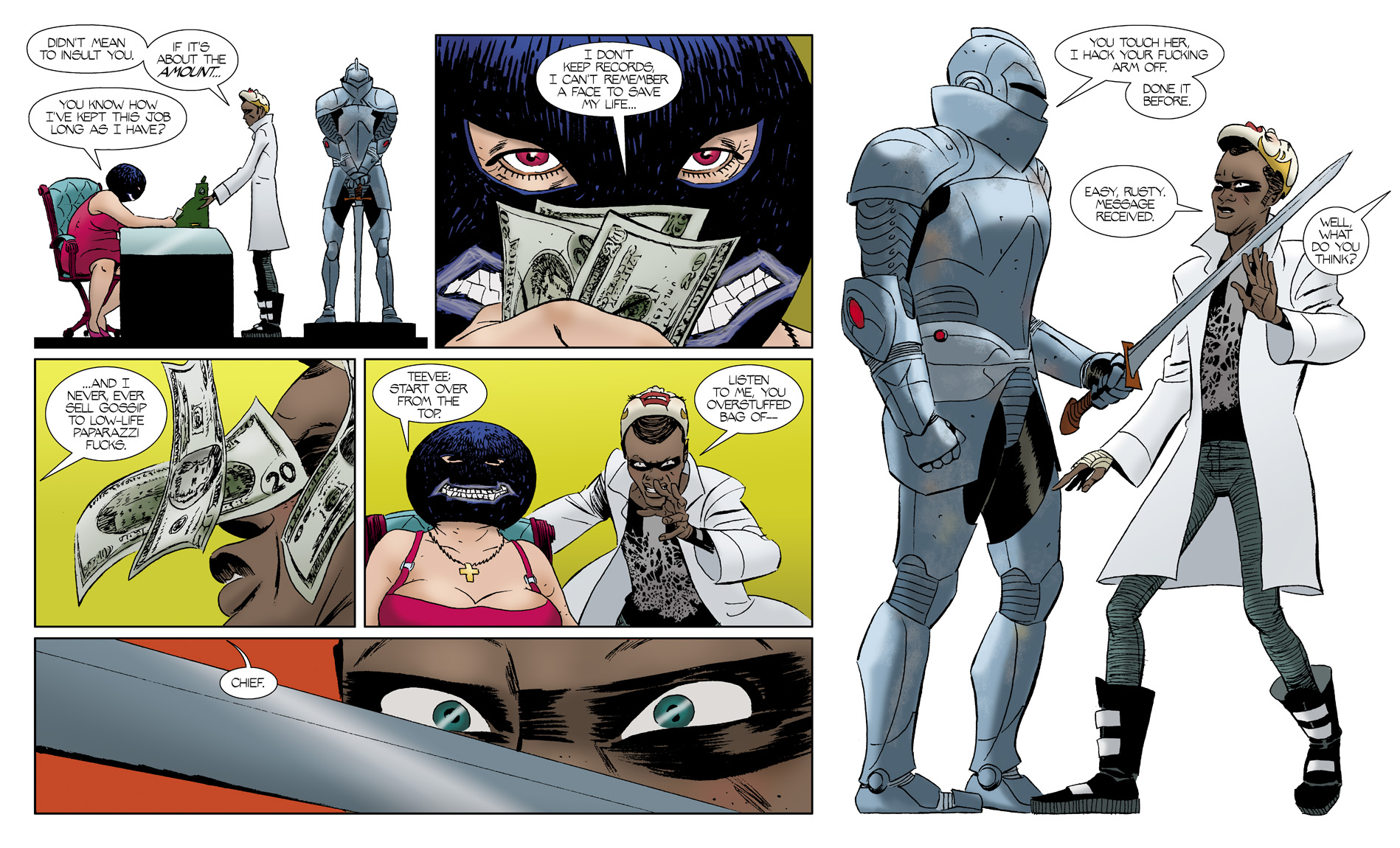 Read online The Private Eye comic -  Issue #4 - 5