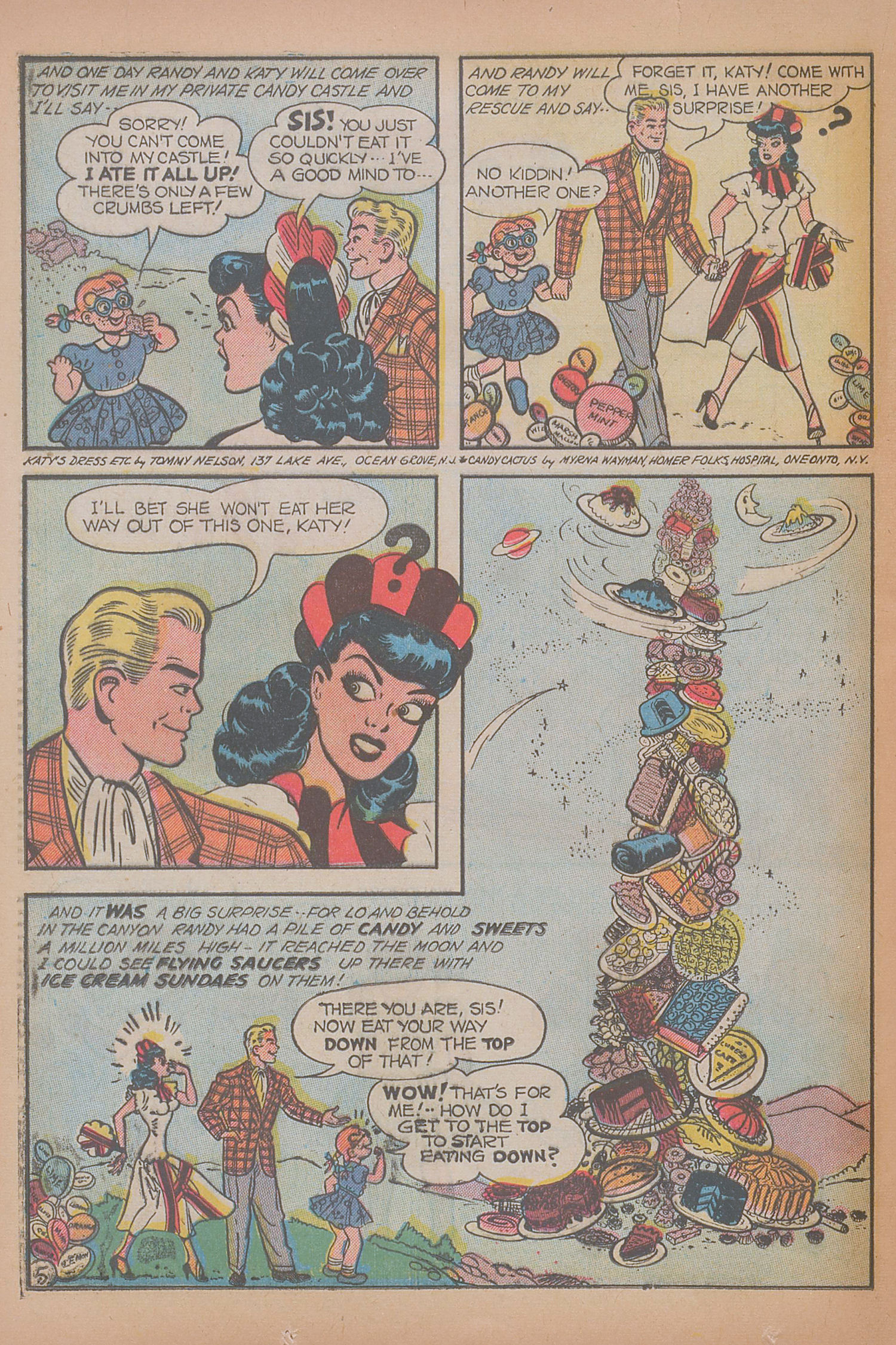 Read online Katy Keene (1949) comic -  Issue #4 - 22