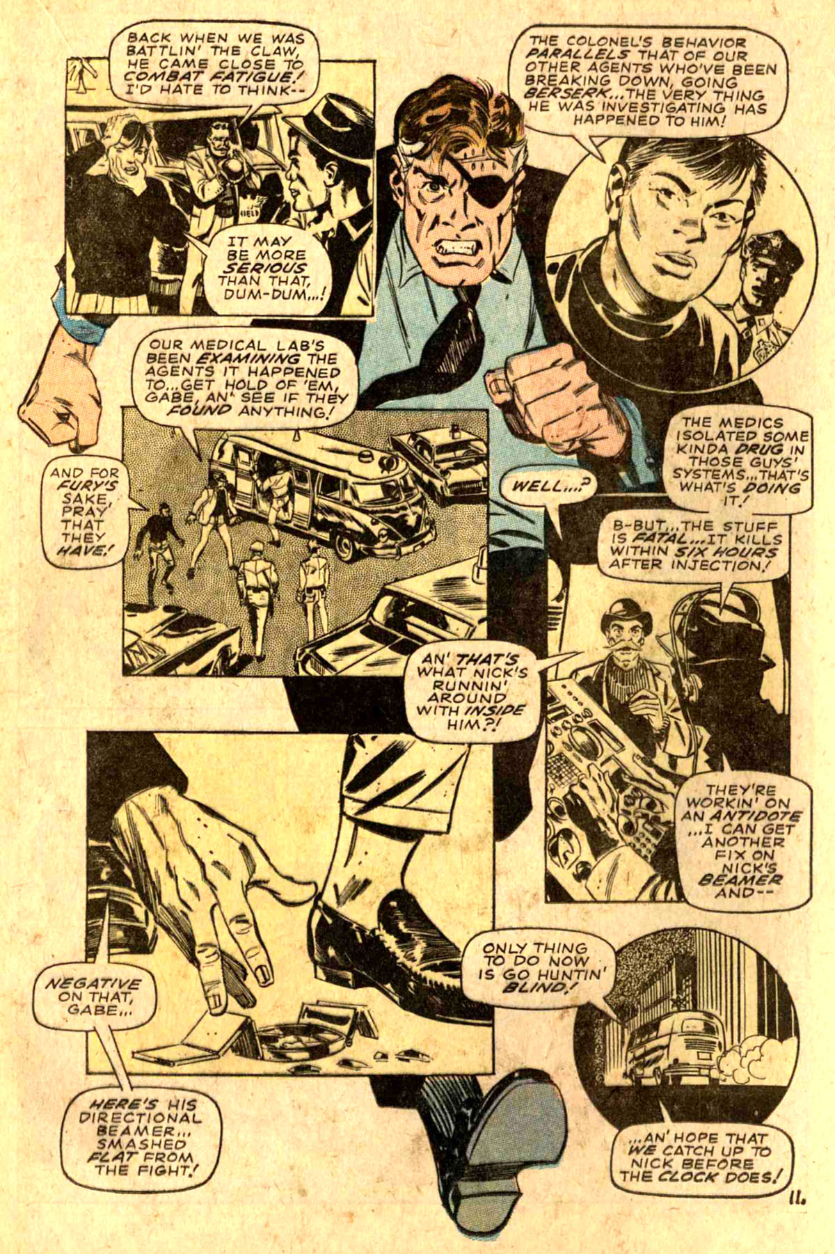Read online Nick Fury, Agent of SHIELD comic -  Issue #7 - 17