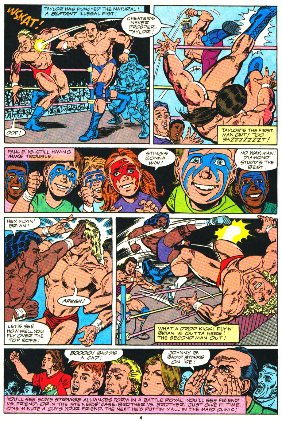 Read online WCW World Championship Wrestling comic -  Issue #1 - 5
