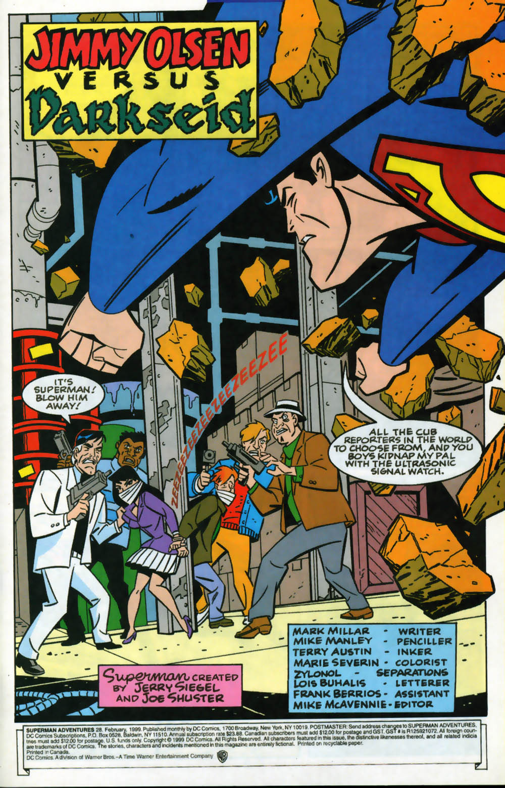 Superman Adventures Issue #28 #31 - English 2