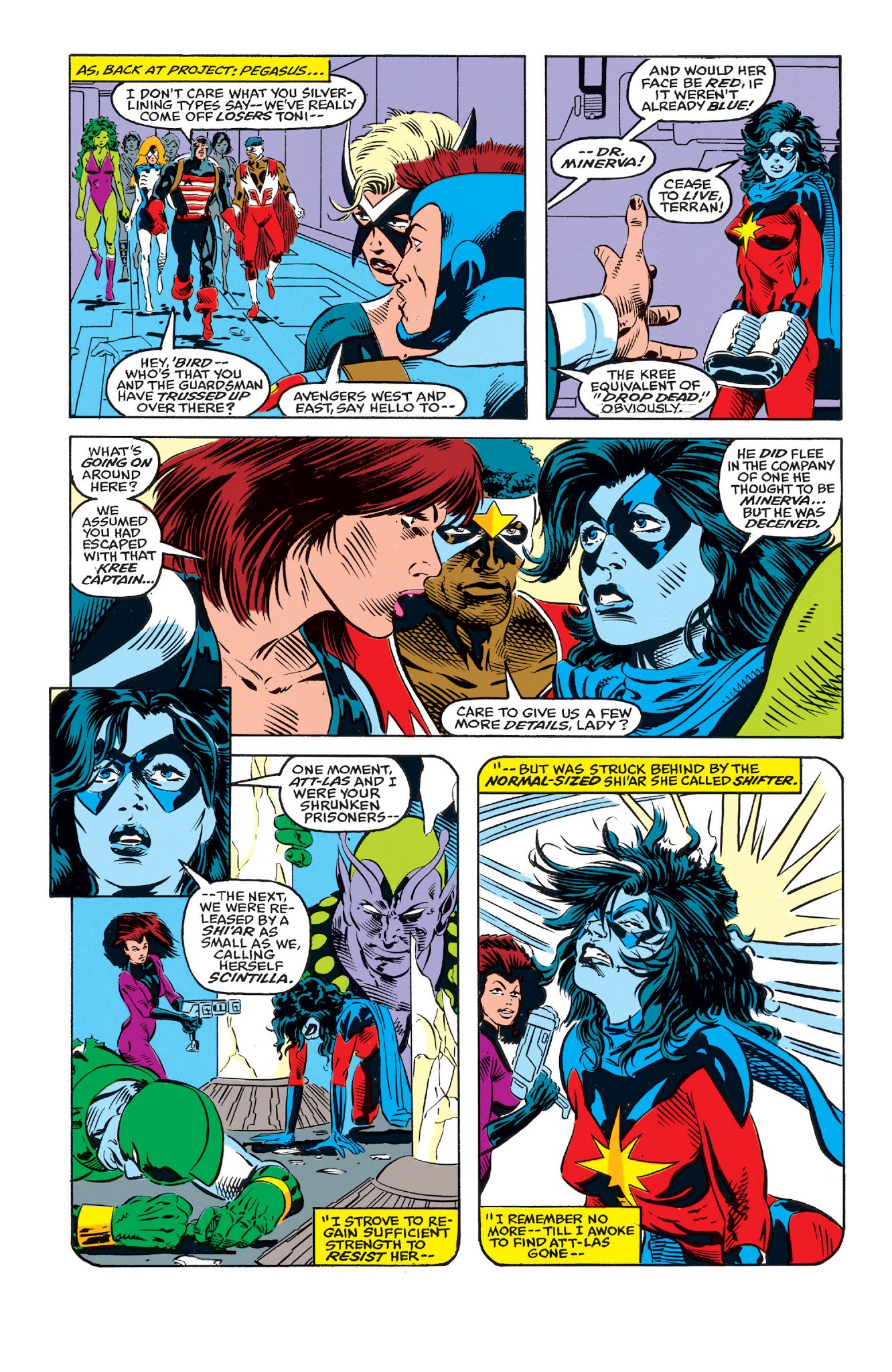 Read online Avengers: Galactic Storm comic -  Issue # TPB 1 (Part 3) - 3