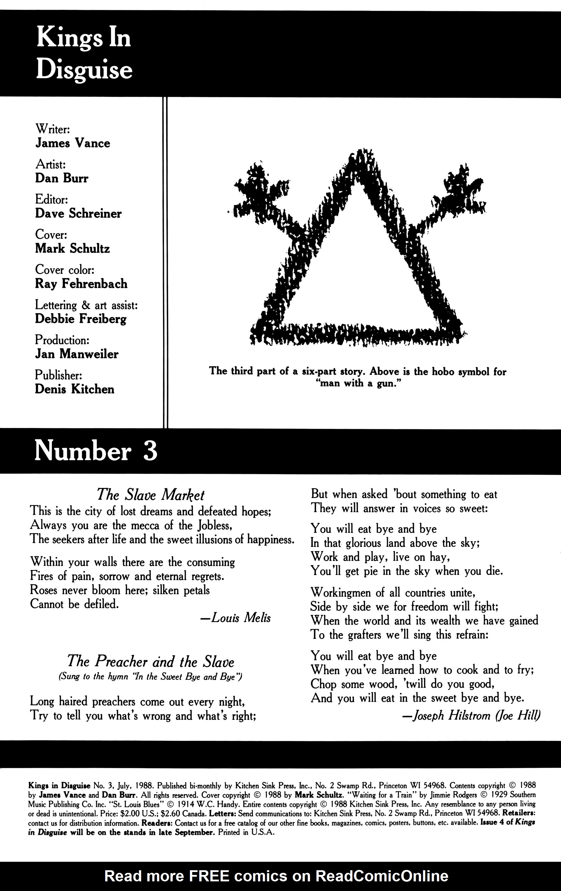 Read online Kings in Disguise comic -  Issue #3 - 2