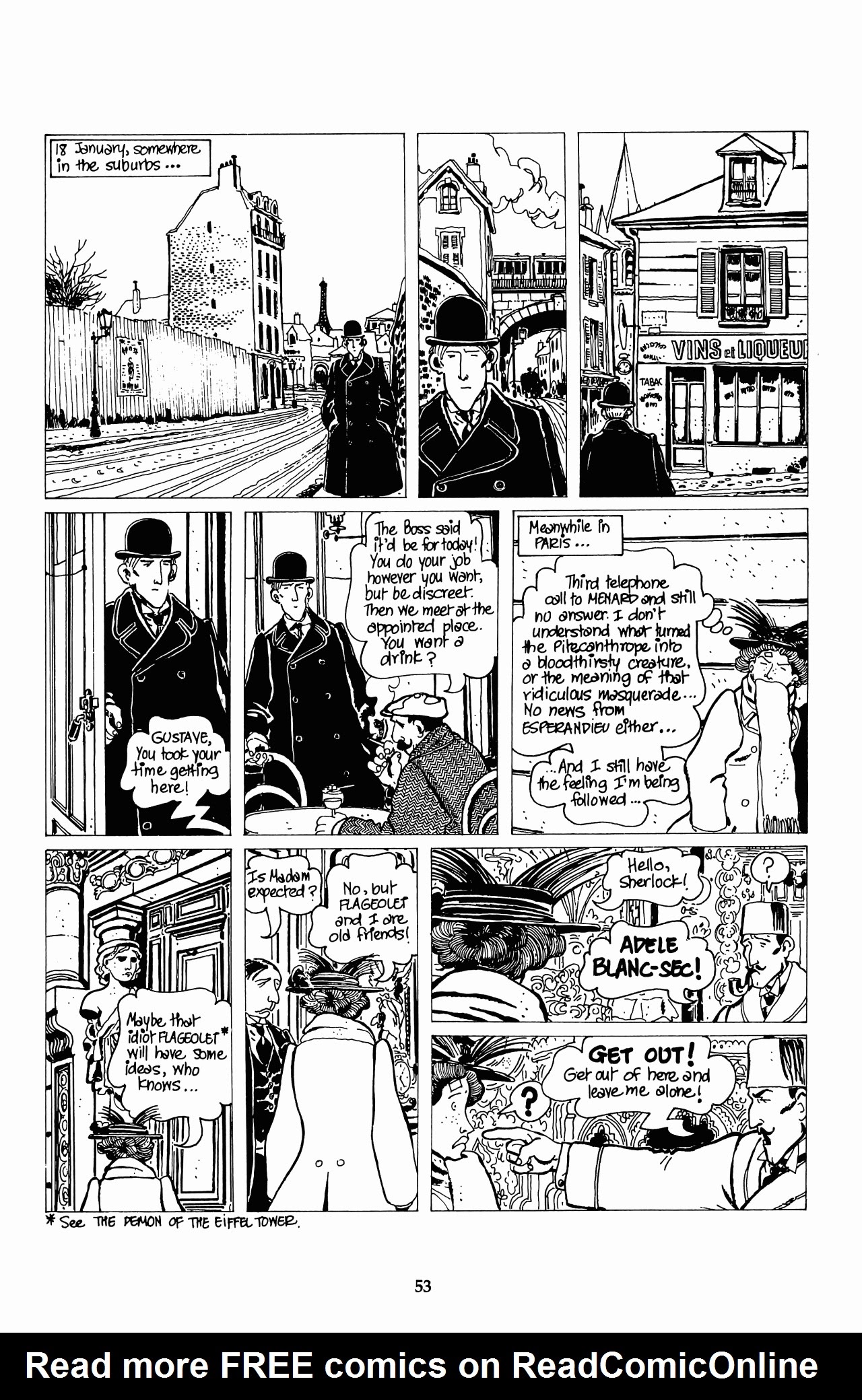 Read online The Extraordinary Adventures of Adele Blanc-Sec comic -  Issue #3 - 22