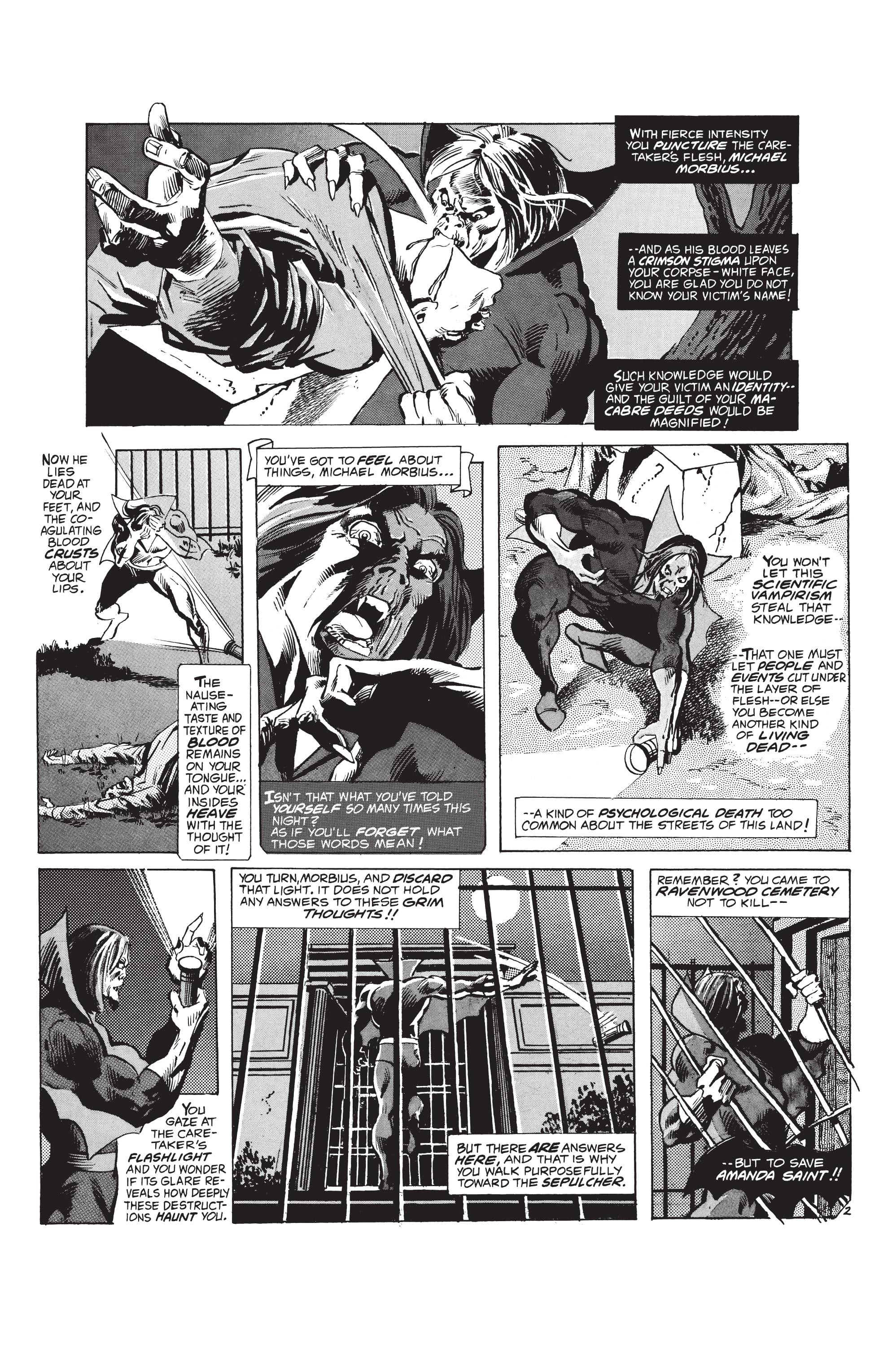 Read online Morbius Epic Collection comic -  Issue # The Living Vampire (Part 3) - 44