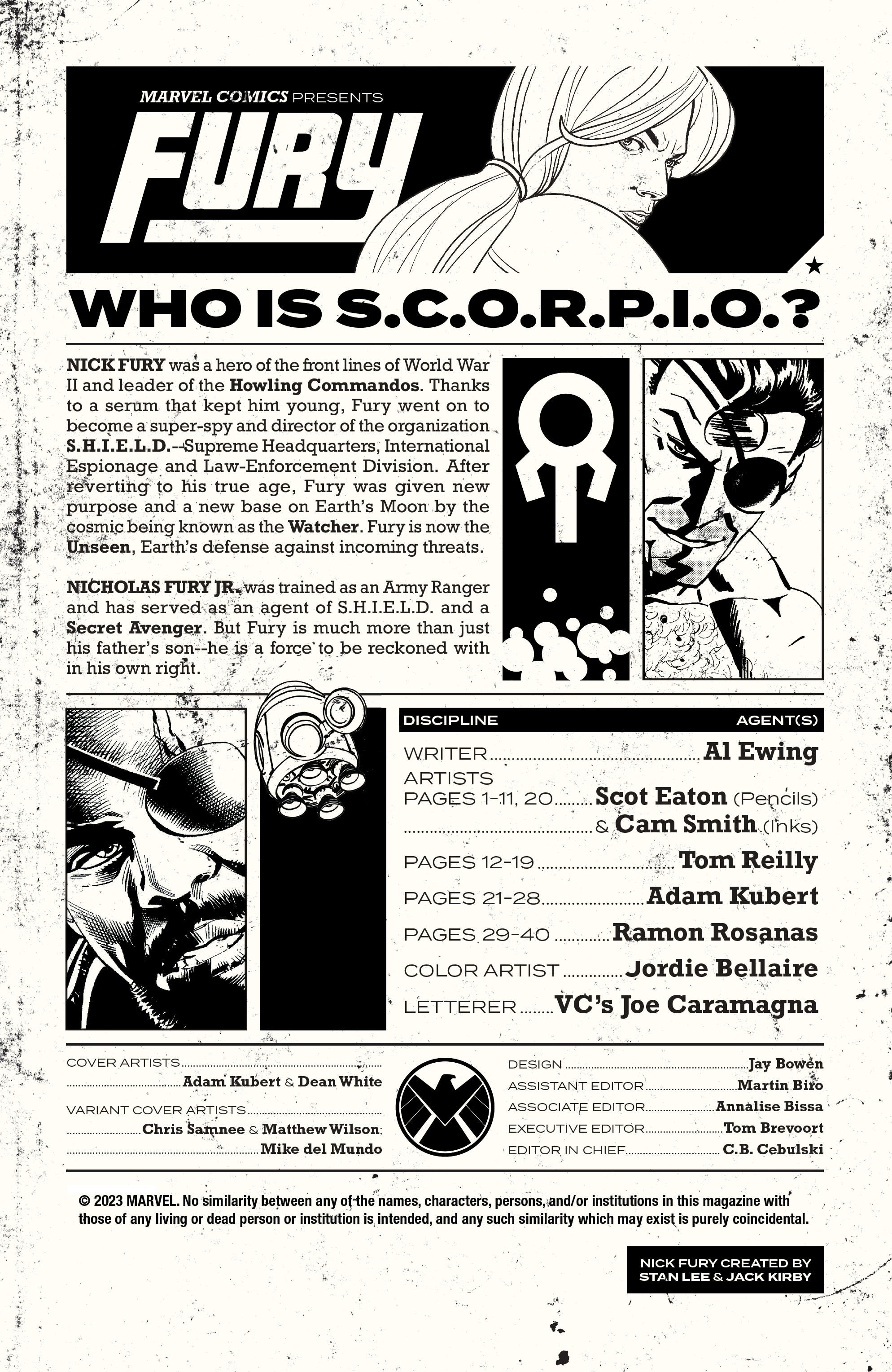 Read online Fury (2023) comic -  Issue #1 - 2