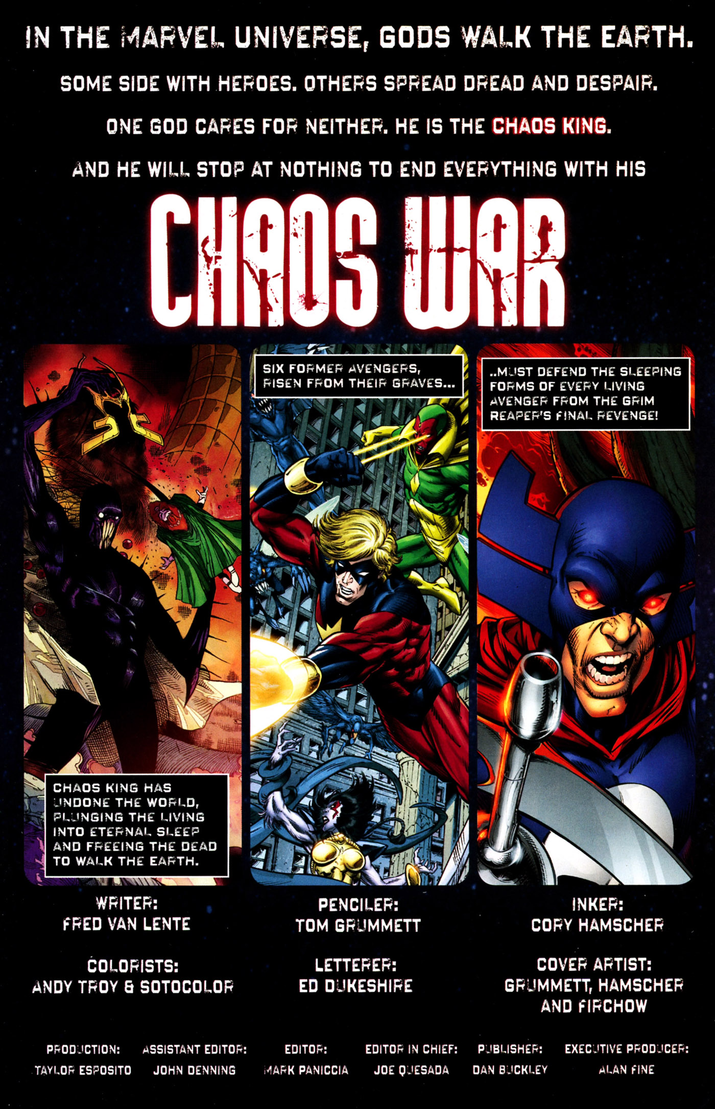 Read online Chaos War: Dead Avengers comic -  Issue #2 - 2