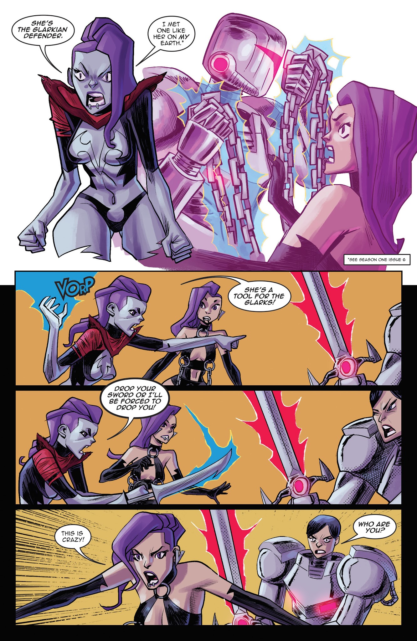 Read online Vampblade Season 3 comic -  Issue #2 - 11