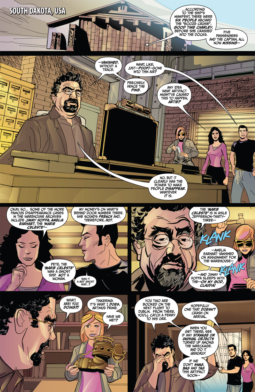 Read online Warehouse 13 comic -  Issue # _TPB - 30