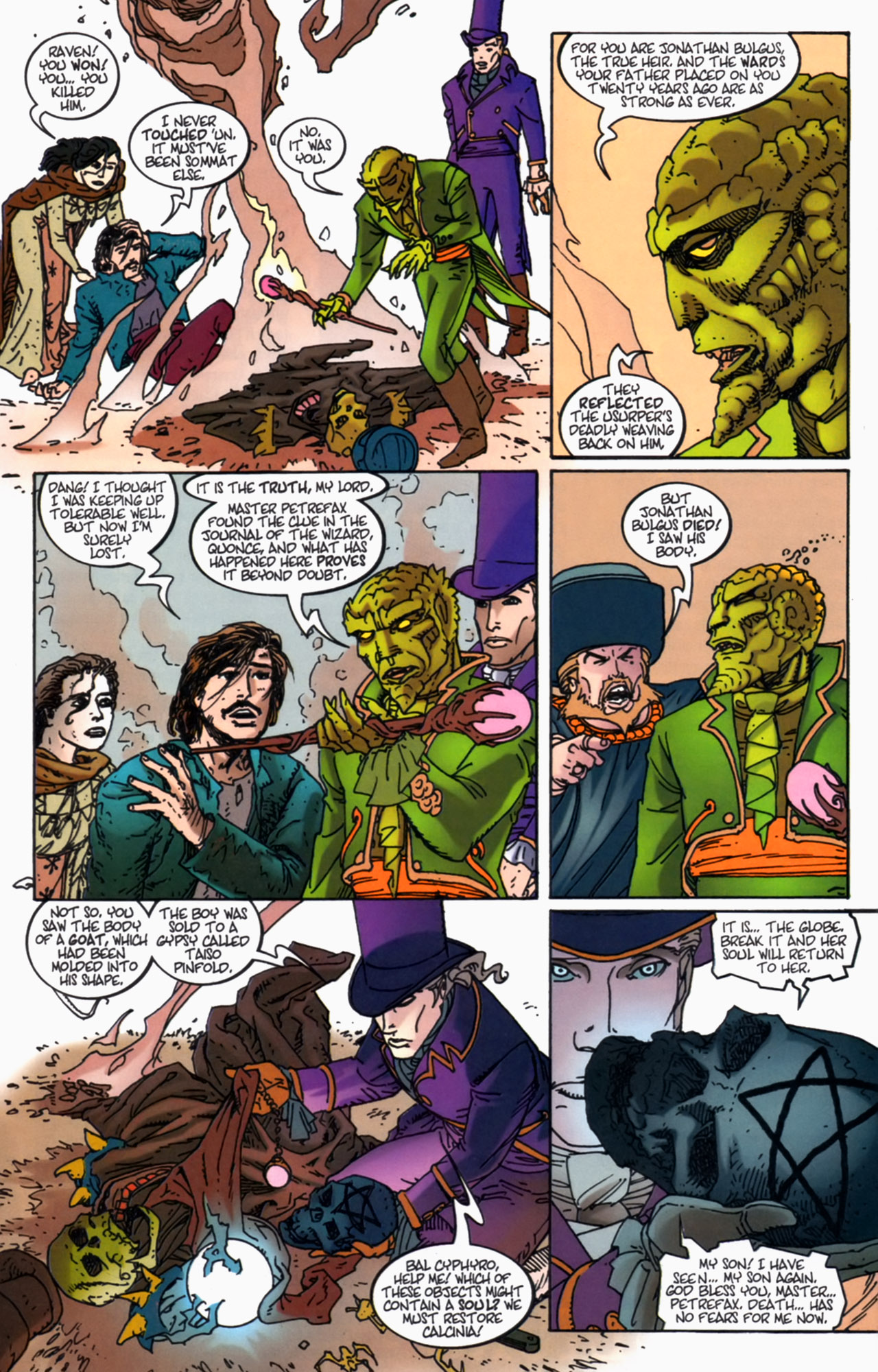 Read online Sandman Presents: Petrefax comic -  Issue #4 - 22