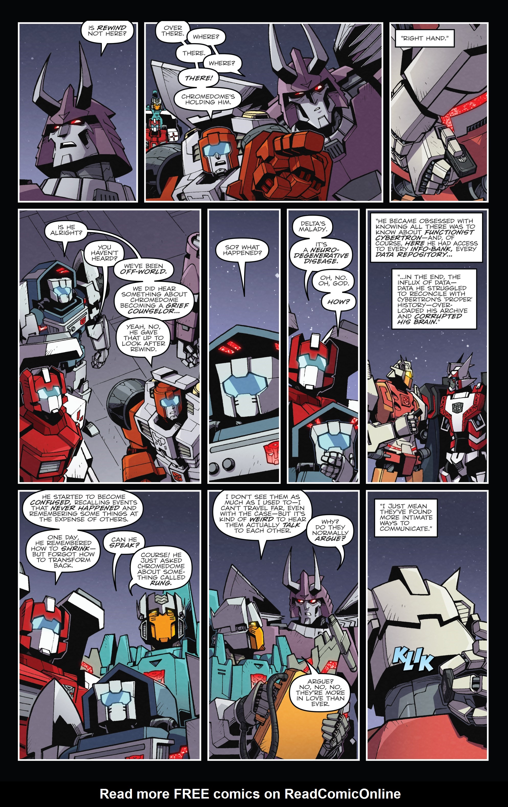 Read online The Transformers: Lost Light comic -  Issue #25 - 8