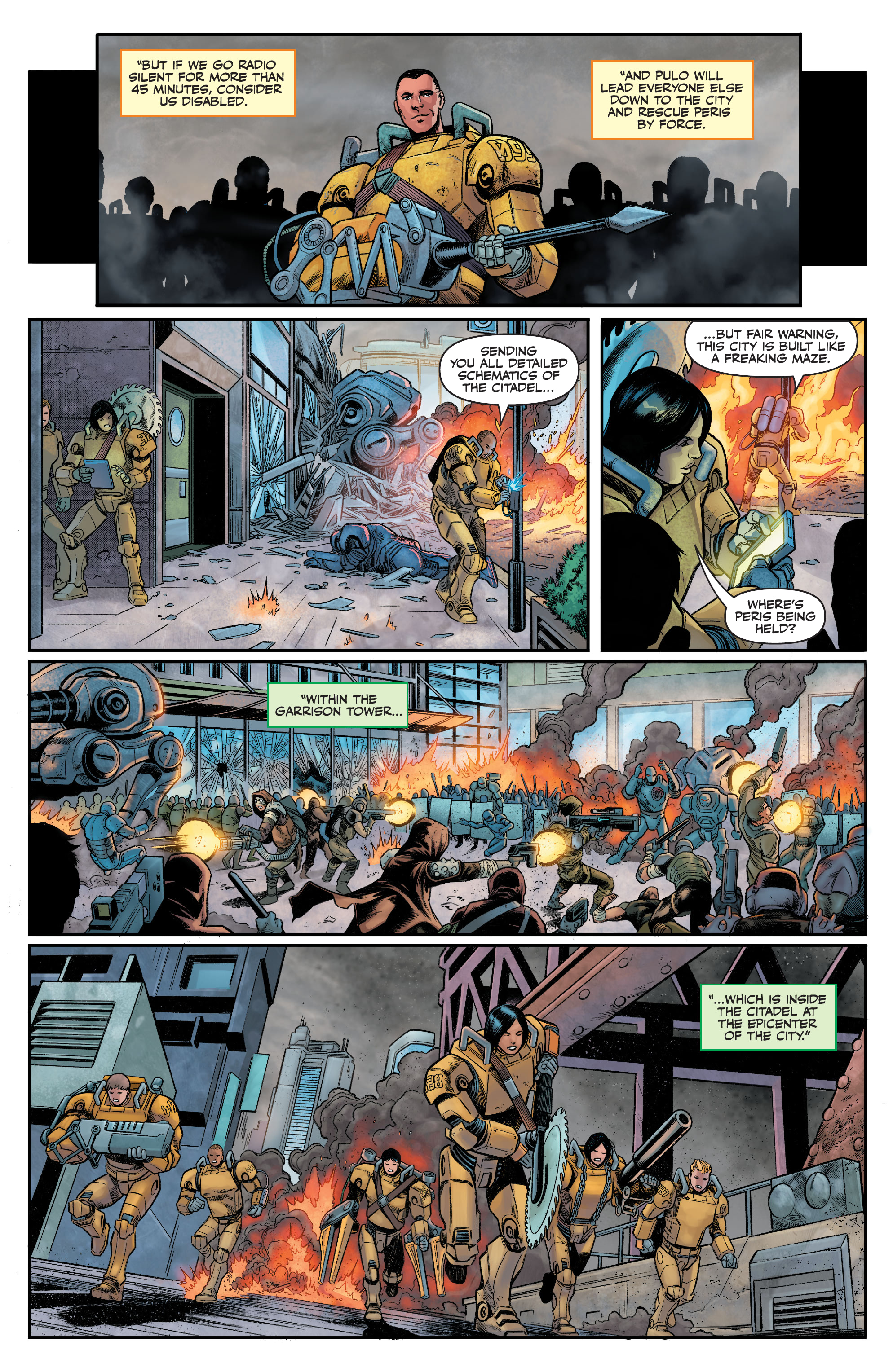 Read online Armorclads comic -  Issue #4 - 10
