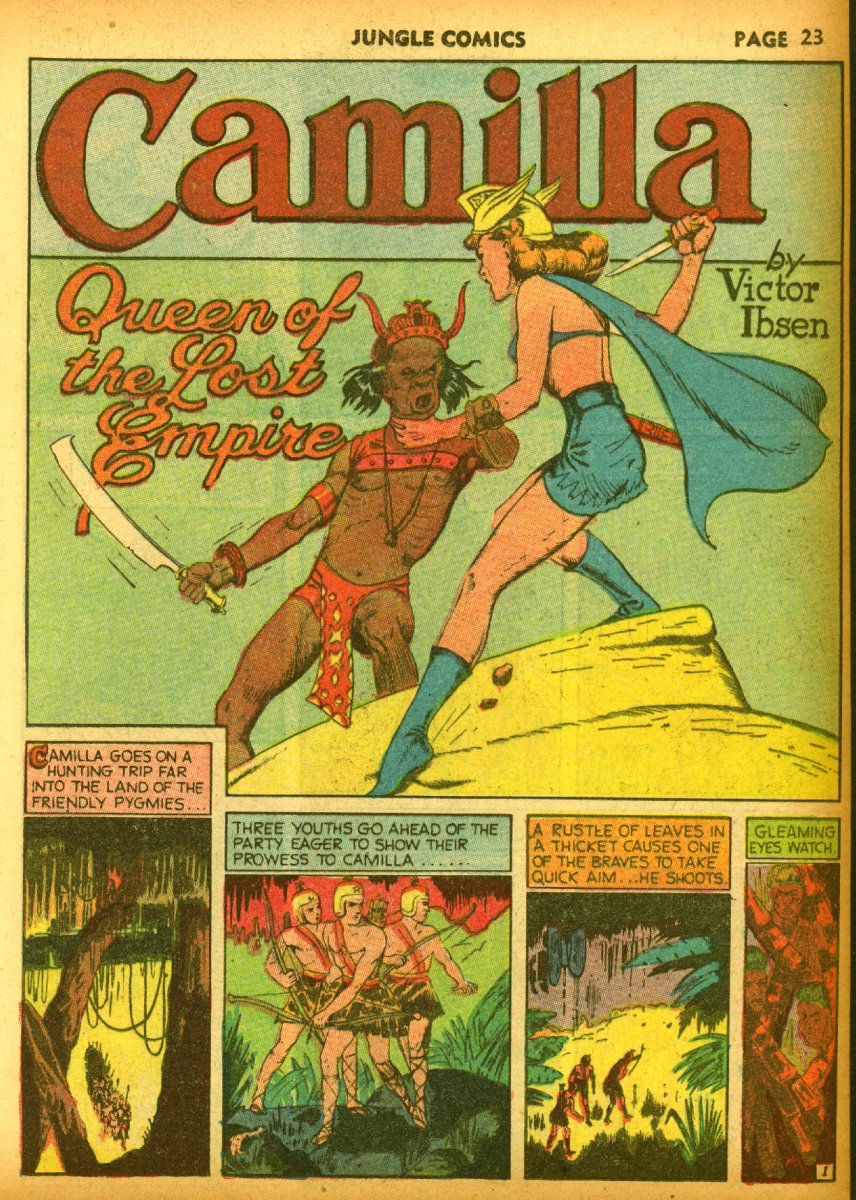 Read online Jungle Comics comic -  Issue #17 - 25