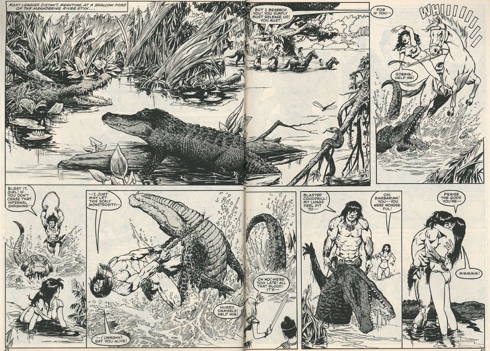 The Savage Sword Of Conan issue 111 - Page 43