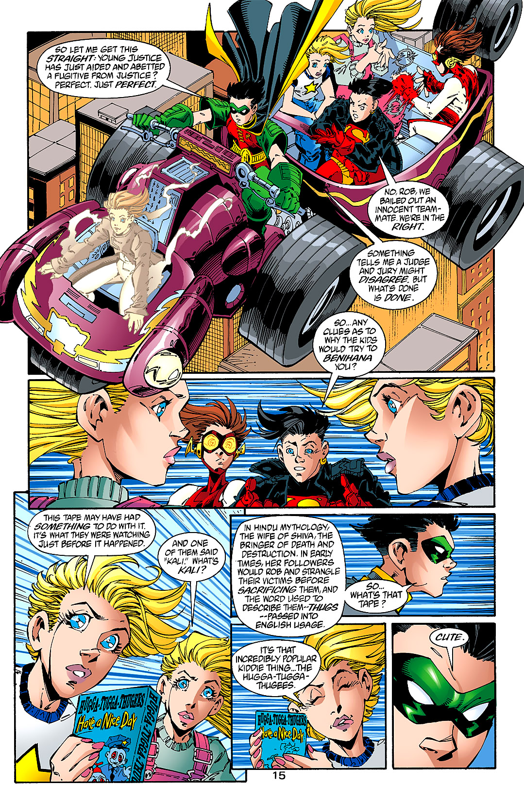 Read online Young Justice (1998) comic -  Issue #9 - 16