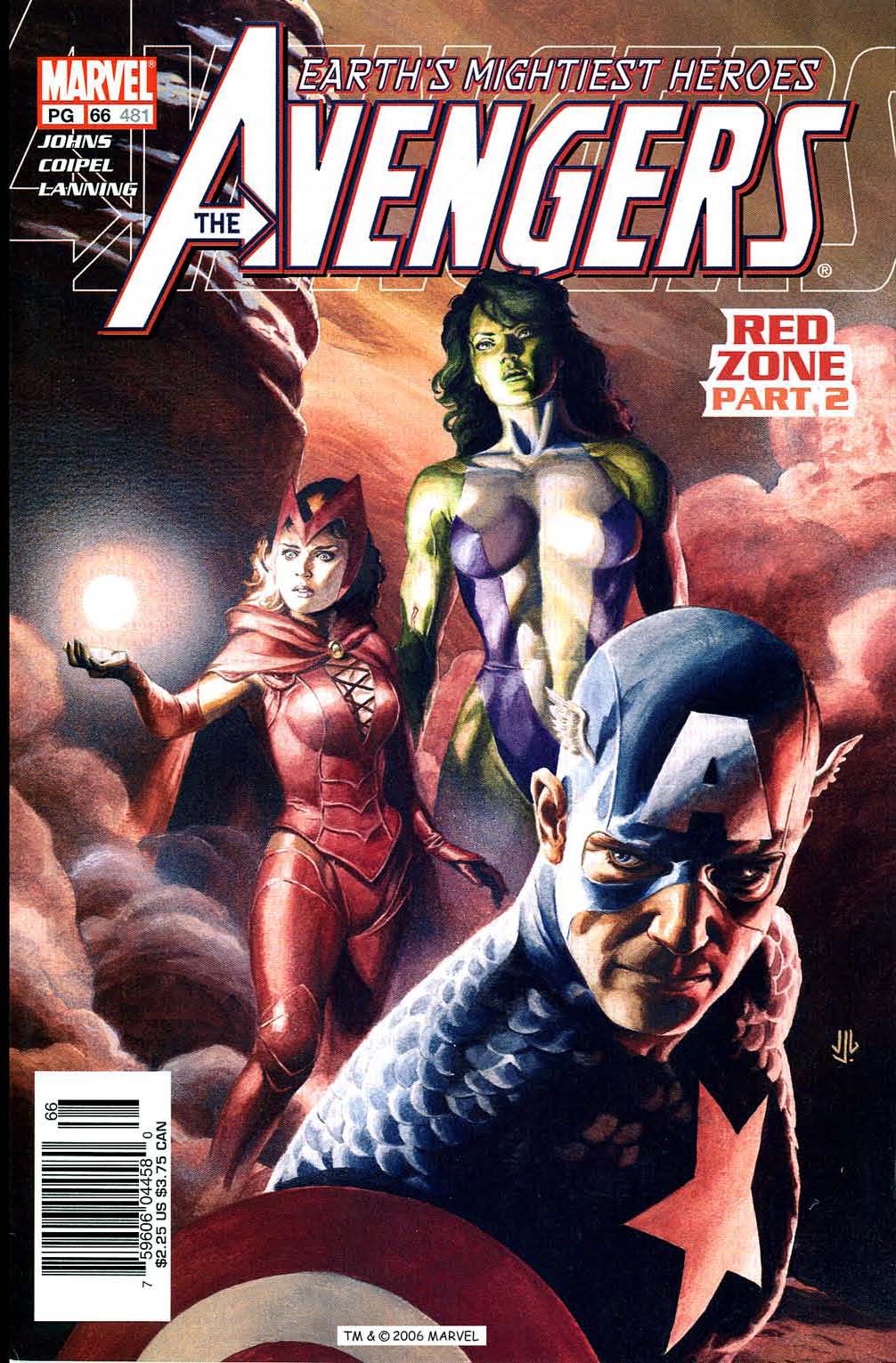 Read online The Avengers (1963) comic -  Issue #481 - 1