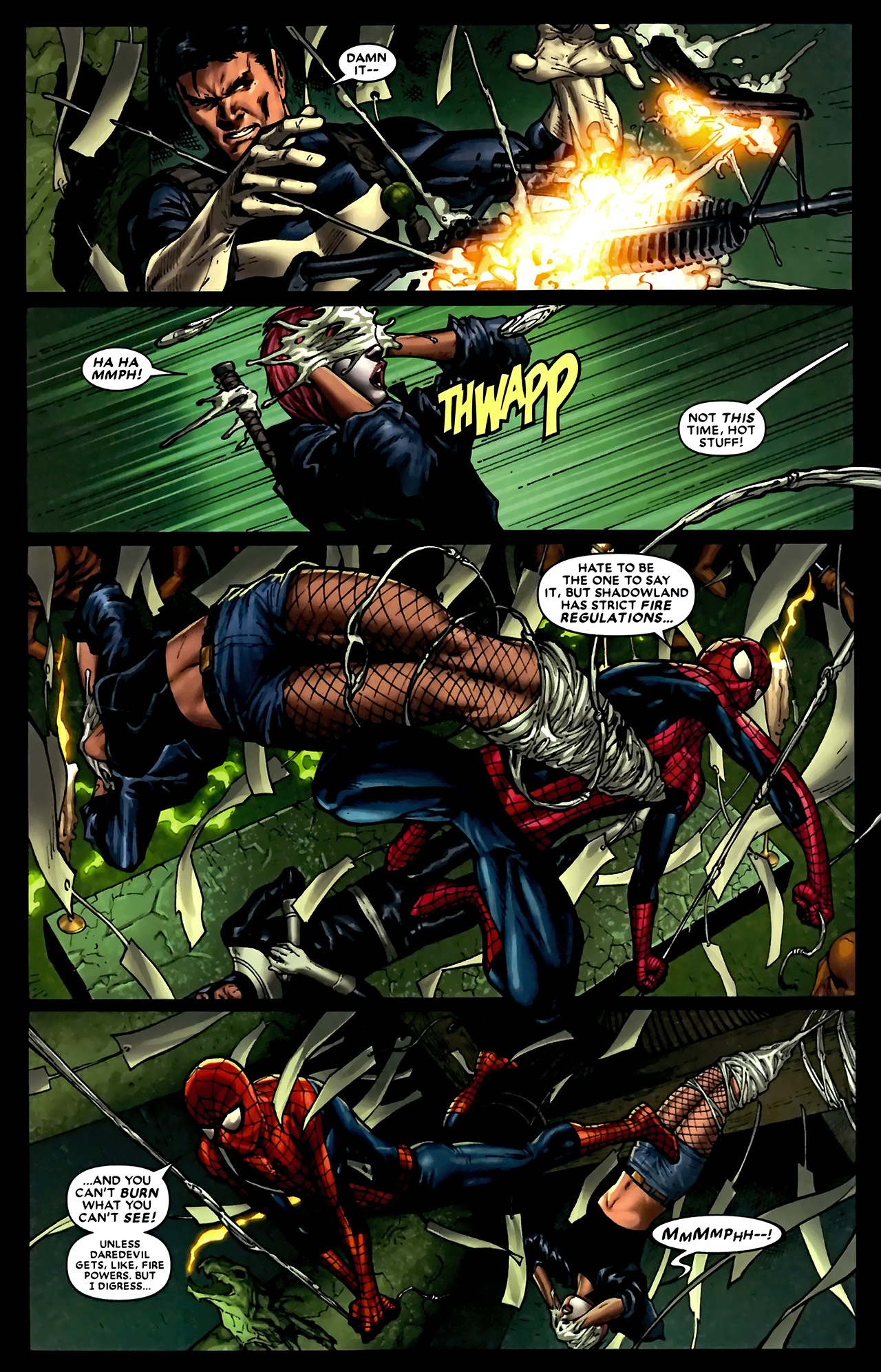 Read online Shadowland comic -  Issue #4 - 21
