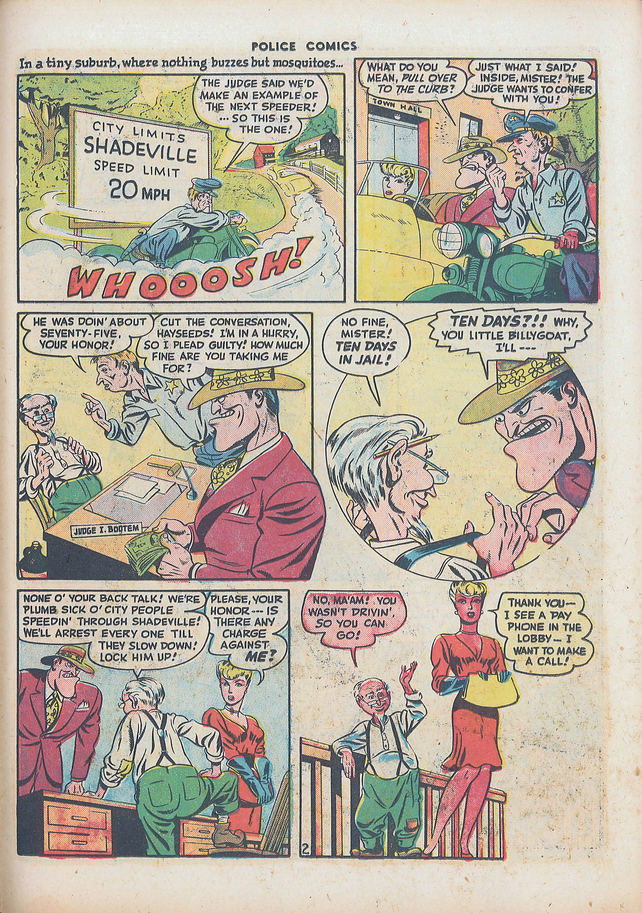 Read online Police Comics comic -  Issue #60 - 39