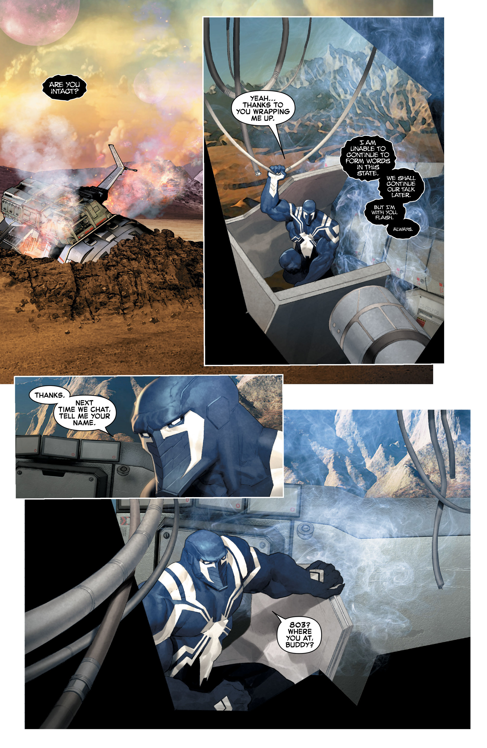 Read online Venom: Space Knight comic -  Issue #4 - 5