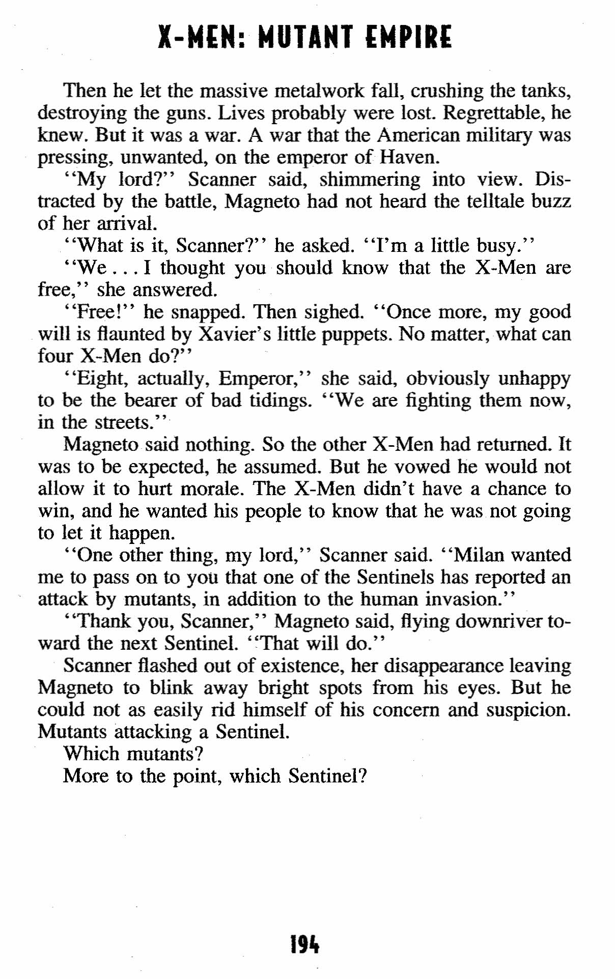 Read online X-Men: Mutant Empire comic -  Issue # TPB 3 (Part 2) - 90