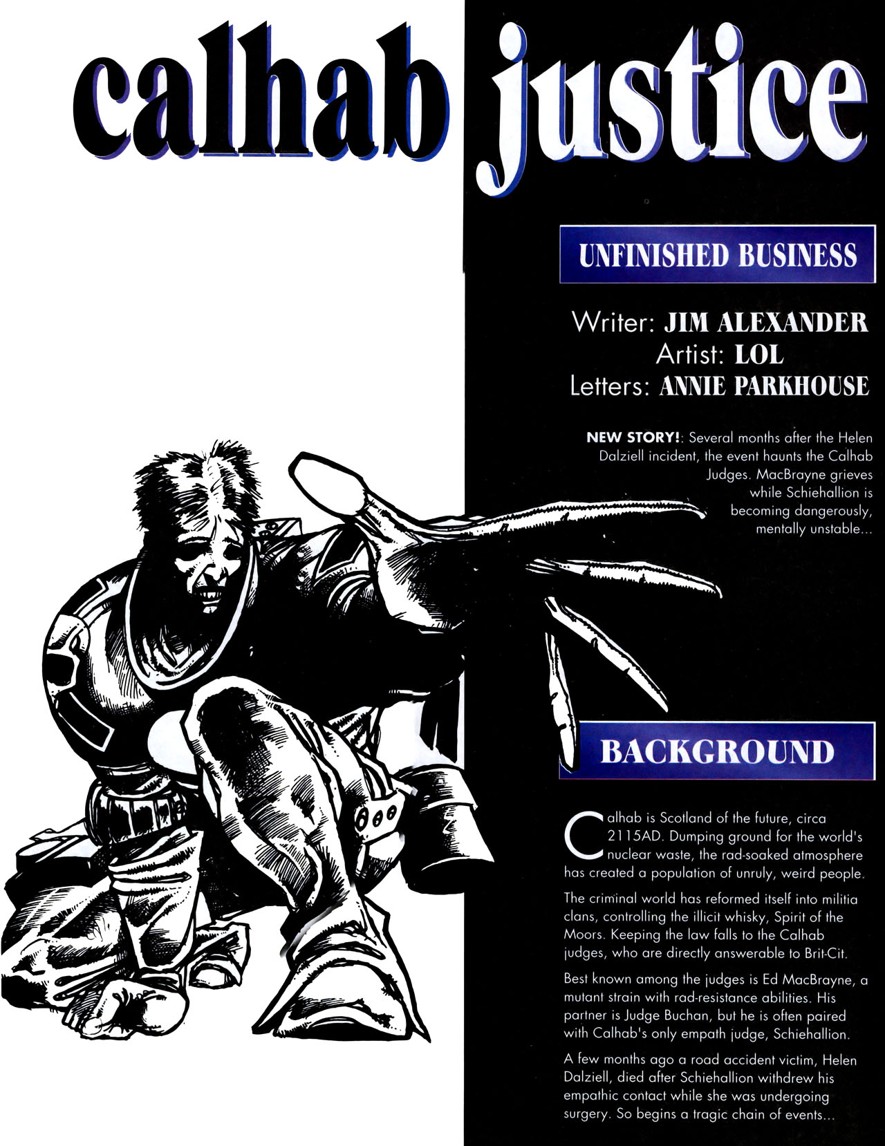 Read online Judge Dredd: The Megazine (vol. 2) comic -  Issue #45 - 13