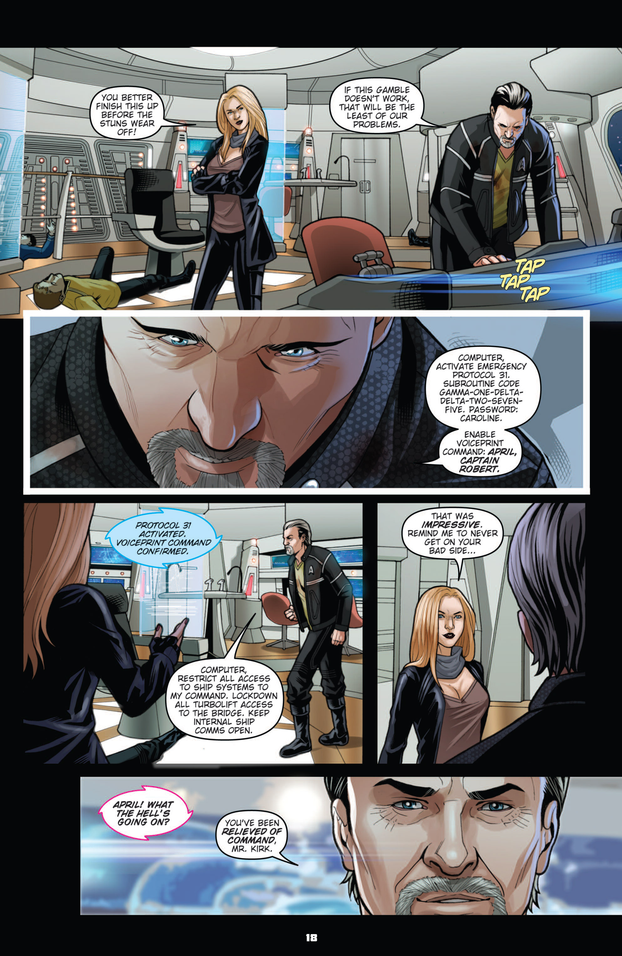 Read online Star Trek: Countdown To Darkness comic -  Issue #3 - 21