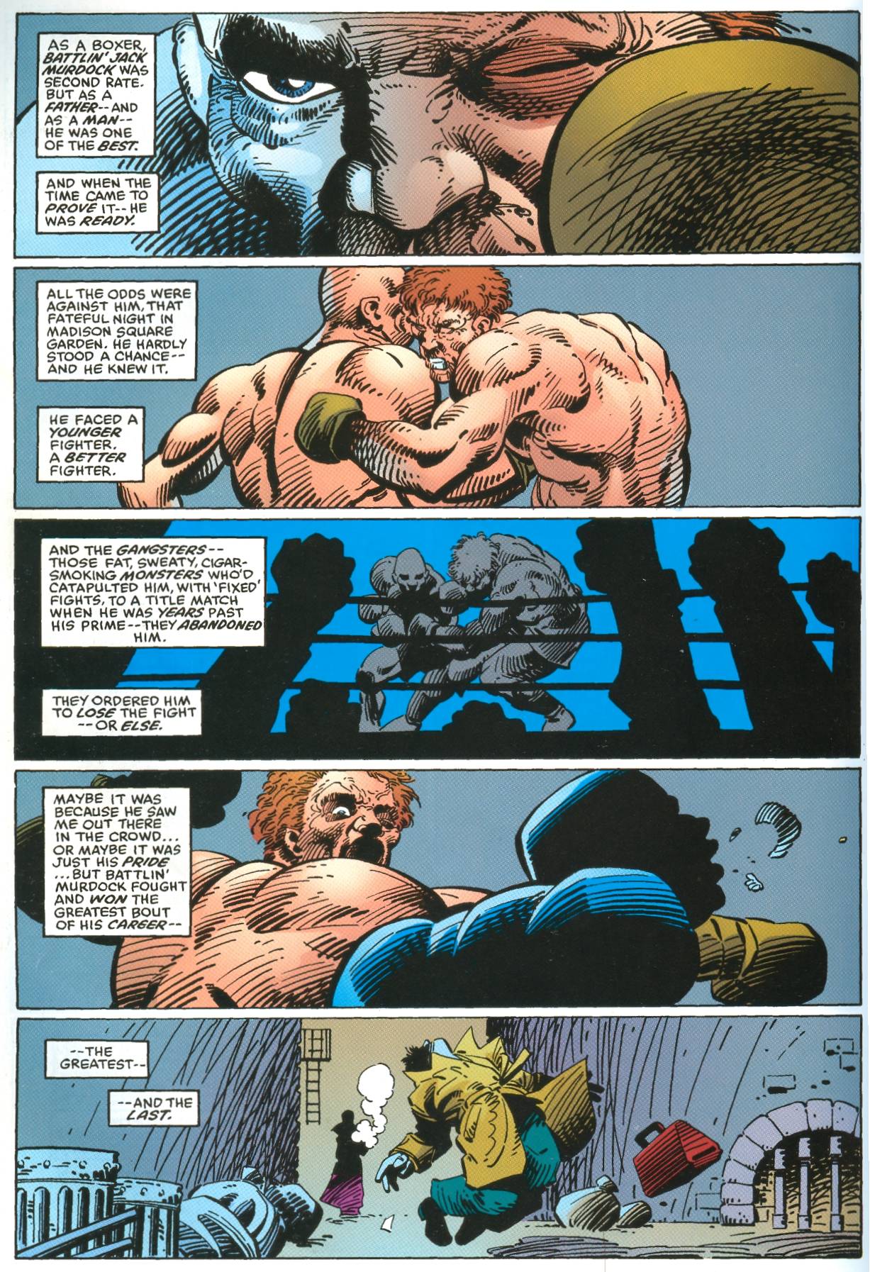 Read online Daredevil Visionaries: Frank Miller comic -  Issue # TPB 3 - 221
