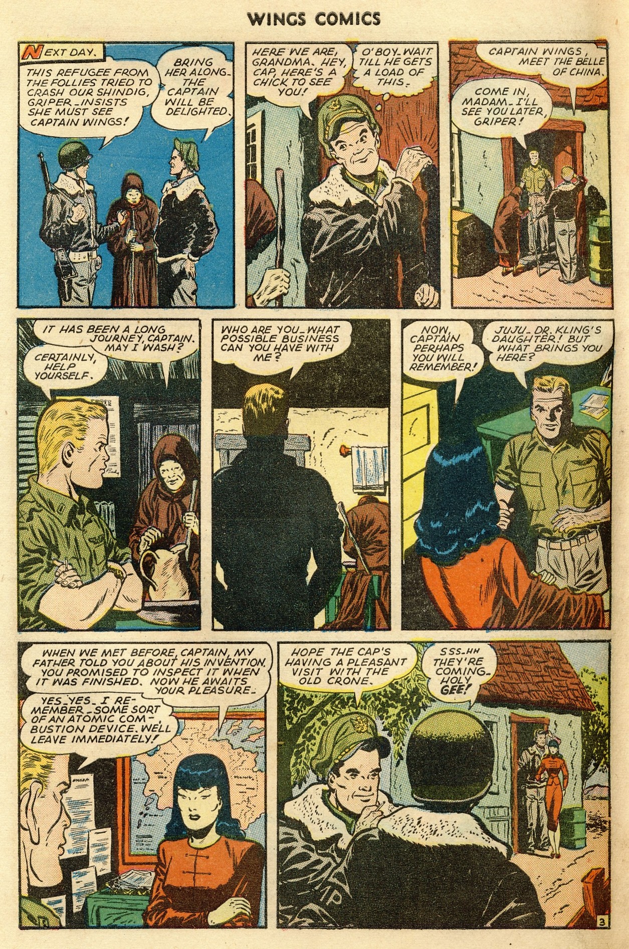 Read online Wings Comics comic -  Issue #59 - 5