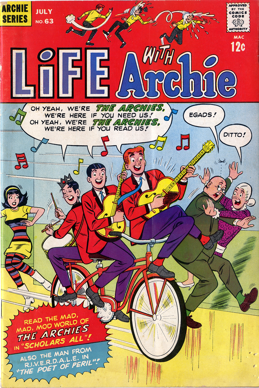 Read online Life With Archie (1958) comic -  Issue #63 - 1