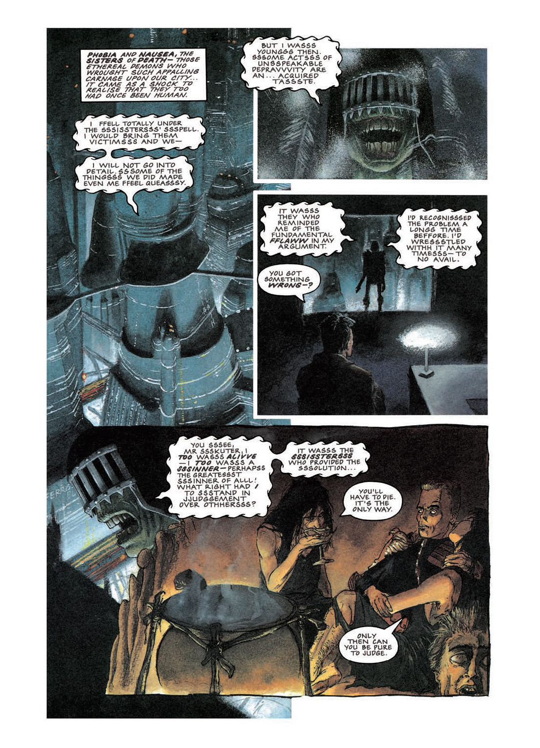 Read online Judge Death comic -  Issue # TPB Young Death - Boyhood of a Superfiend - 67