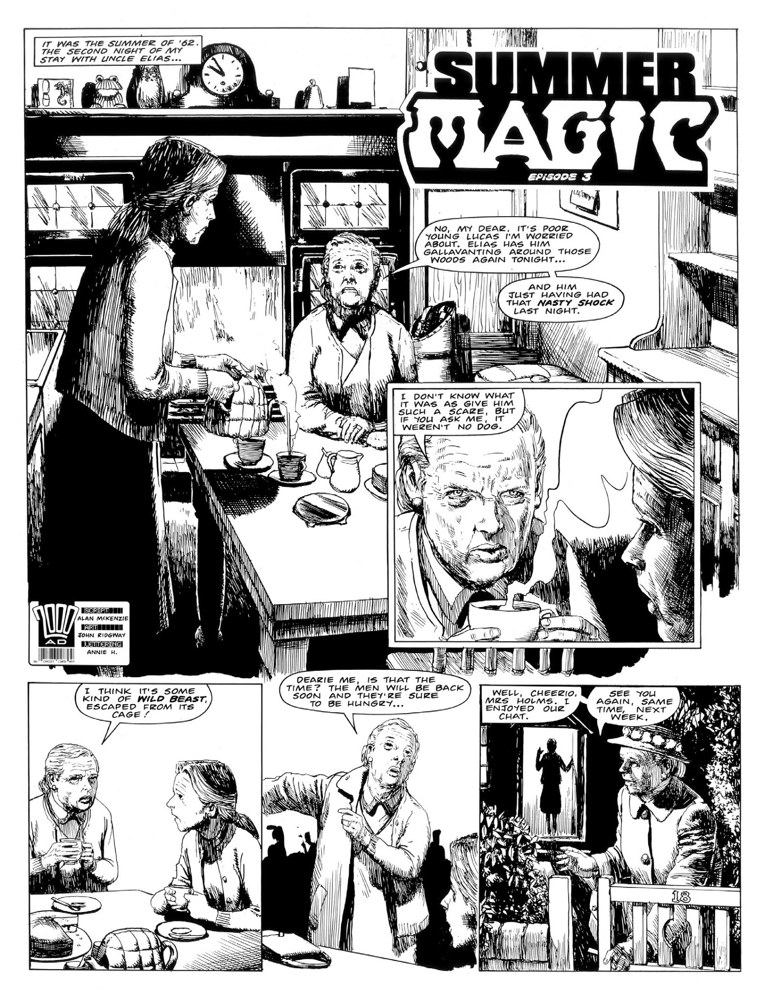 Read online Summer Magic: The Complete Journal of Luke Kirby comic -  Issue # TPB - 14
