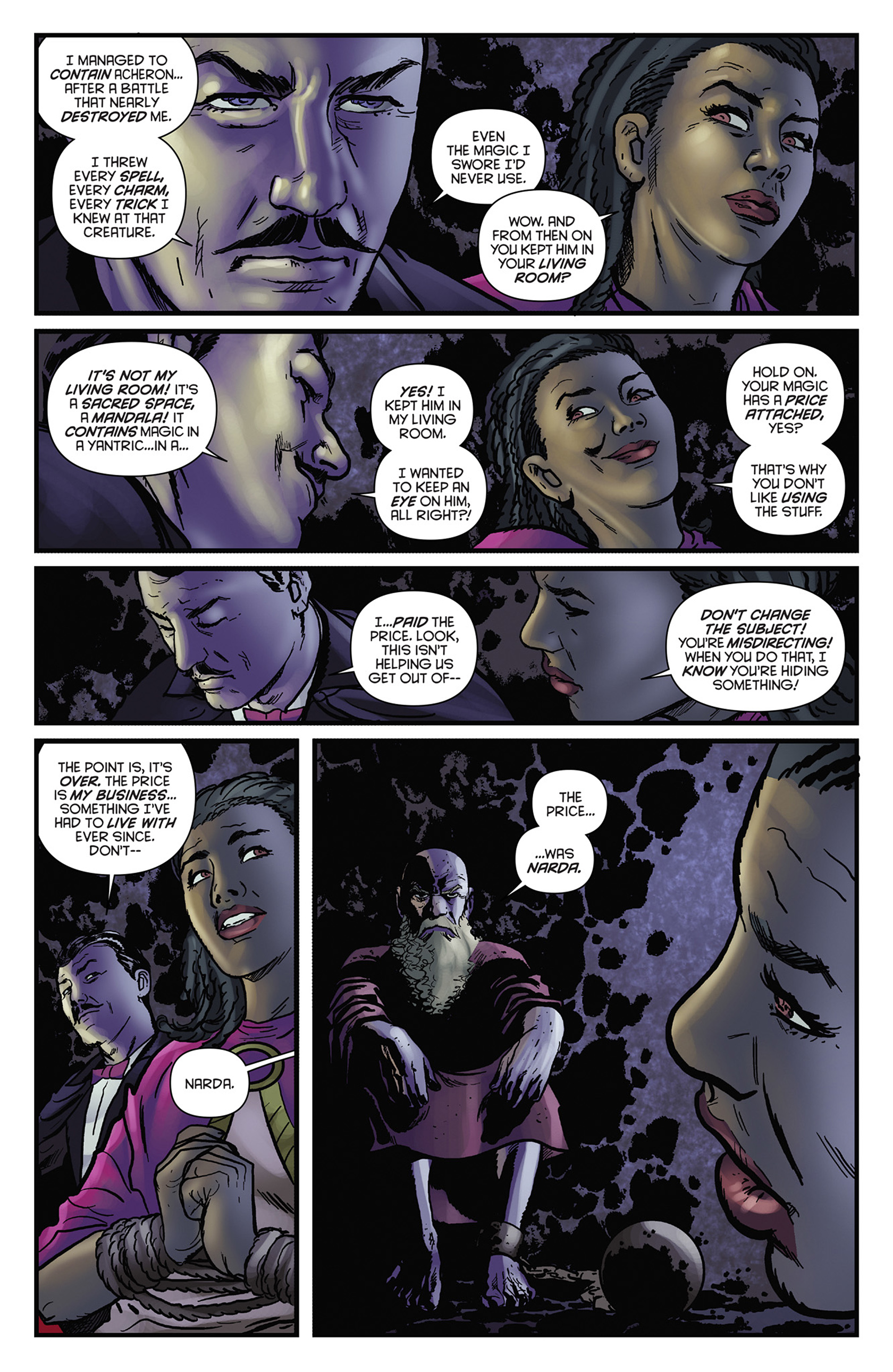 Read online King: Mandrake the Magician comic -  Issue #3 - 9