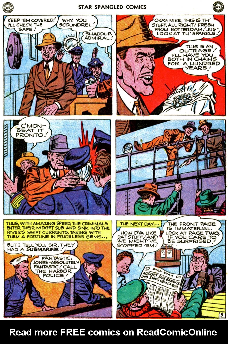 Read online Star Spangled Comics comic -  Issue #60 - 7