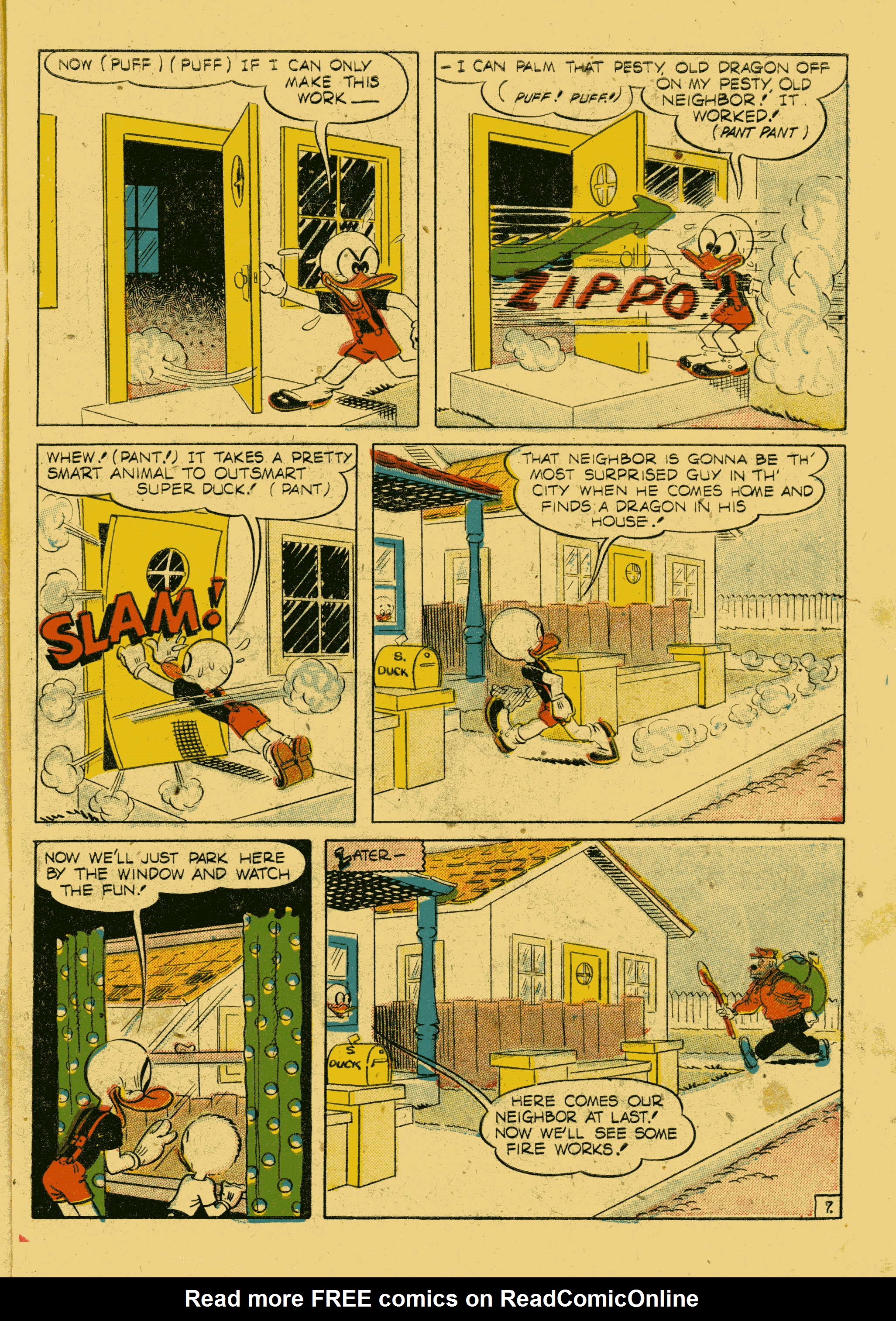 Read online Super Duck Comics comic -  Issue #34 - 9