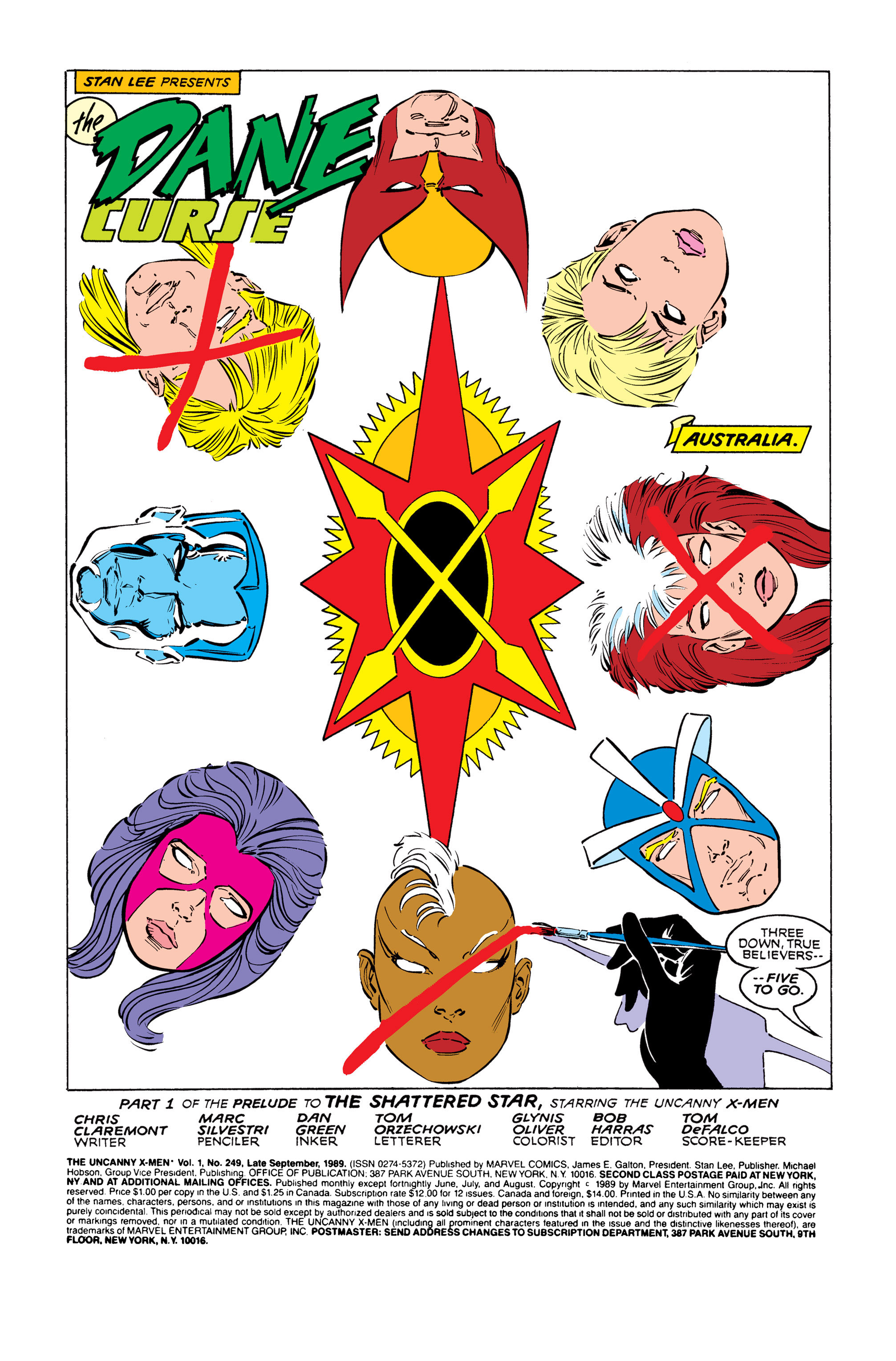 Read online Uncanny X-Men (1963) comic -  Issue #249 - 2