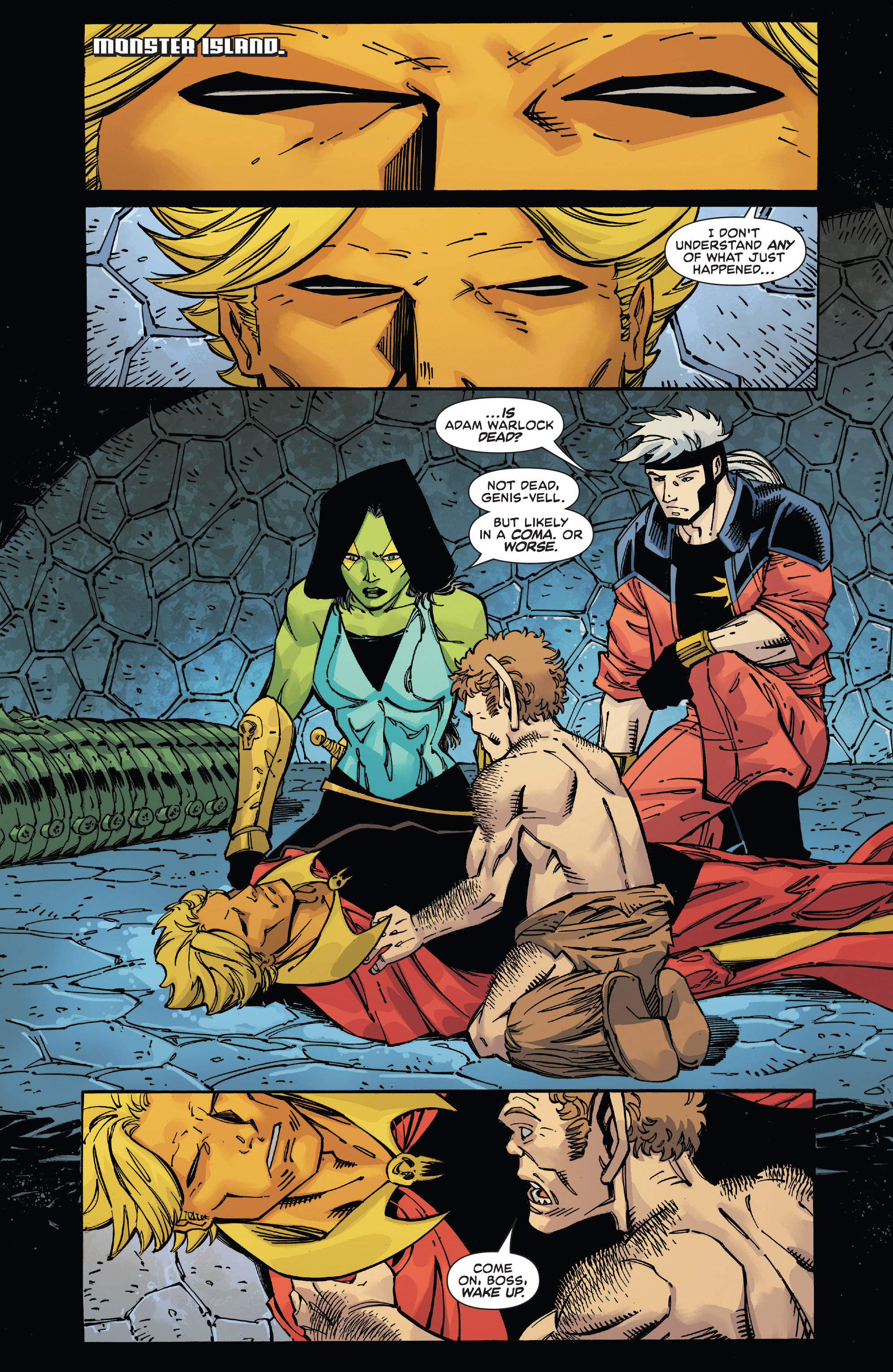 Read online Warlock: Rebirth comic -  Issue #2 - 6