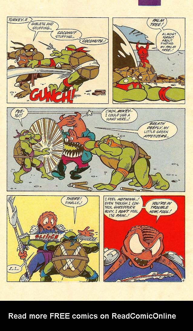 Read online Teenage Mutant Ninja Turtles Adventures (1989) comic -  Issue #25 - 10
