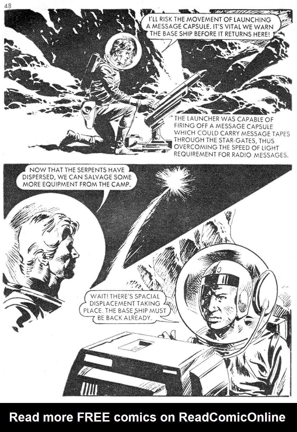 Read online Starblazer comic -  Issue #81 - 48