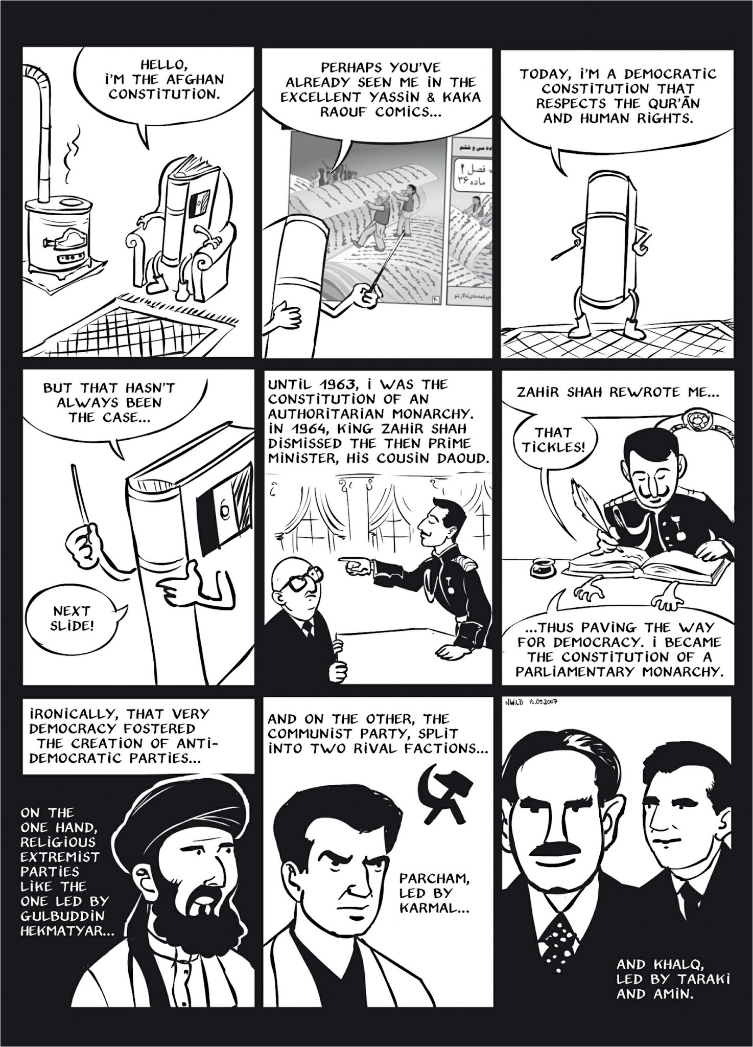 Read online Kabul Disco: How I Managed Not to be Abducted in Afghanistan comic -  Issue # TPB - 23