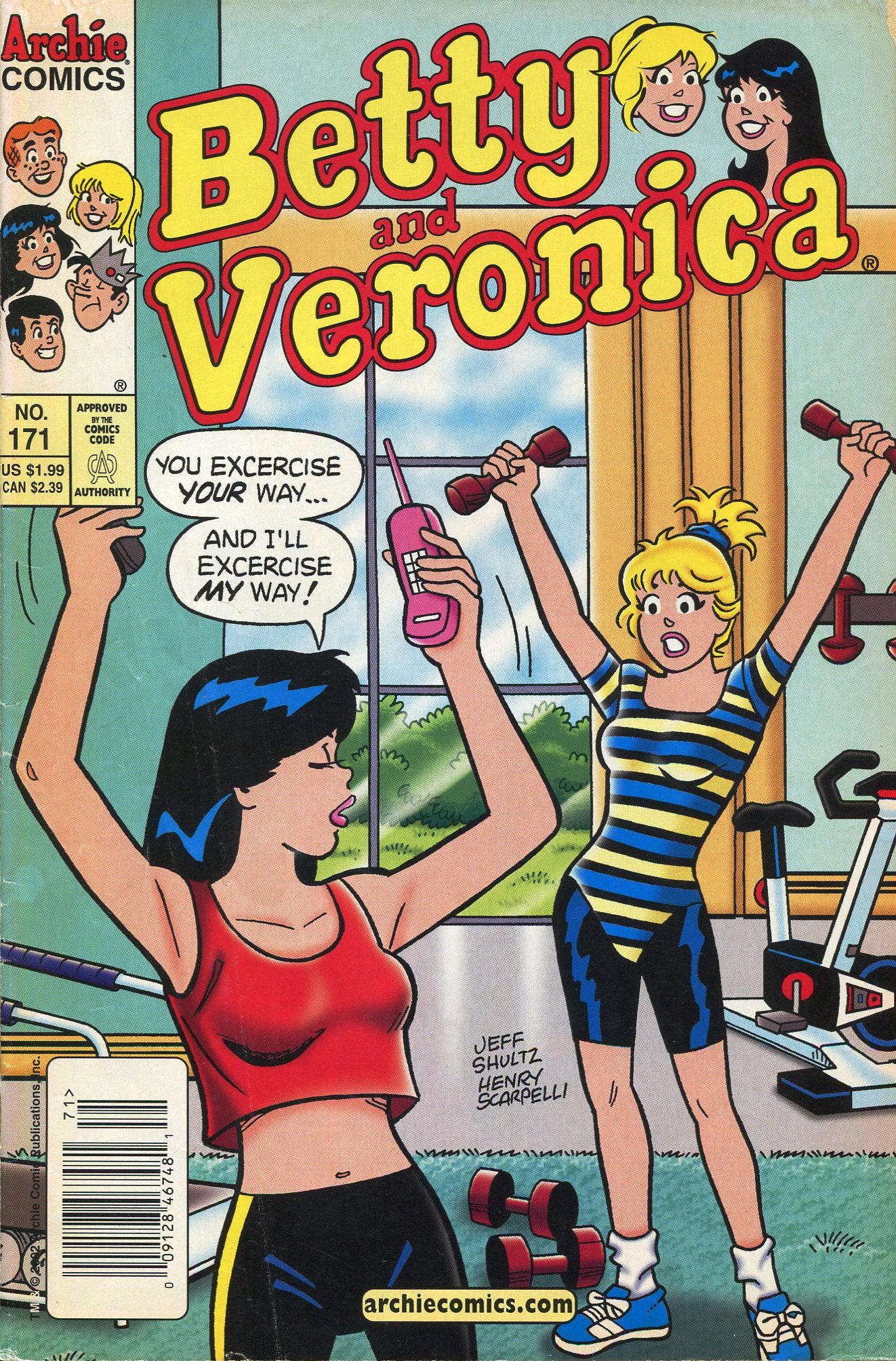 Read online Betty and Veronica (1987) comic -  Issue #171 - 1